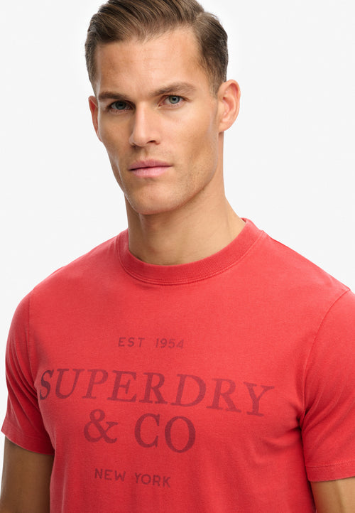 1954 Company Relaxed Tee — Base Red