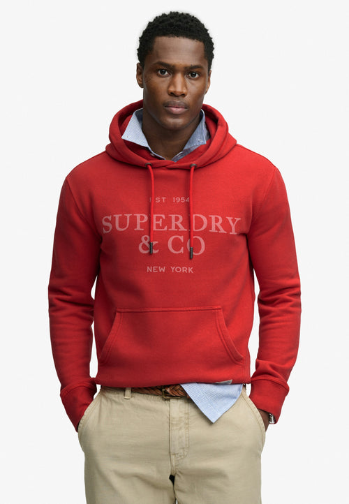 1954 Company Relaxed Hood — Base Red