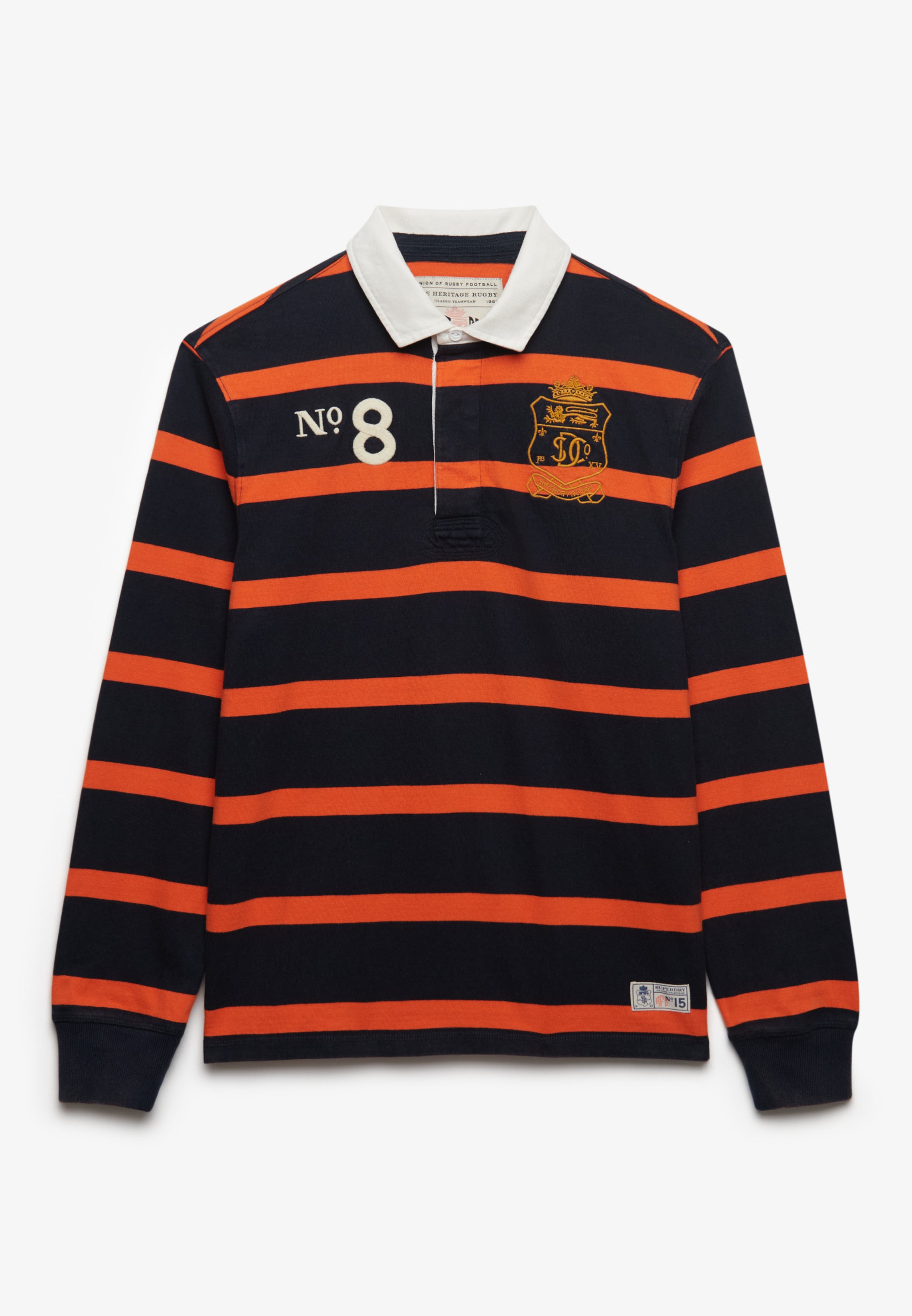 Double Emblem Stripe Rugby
