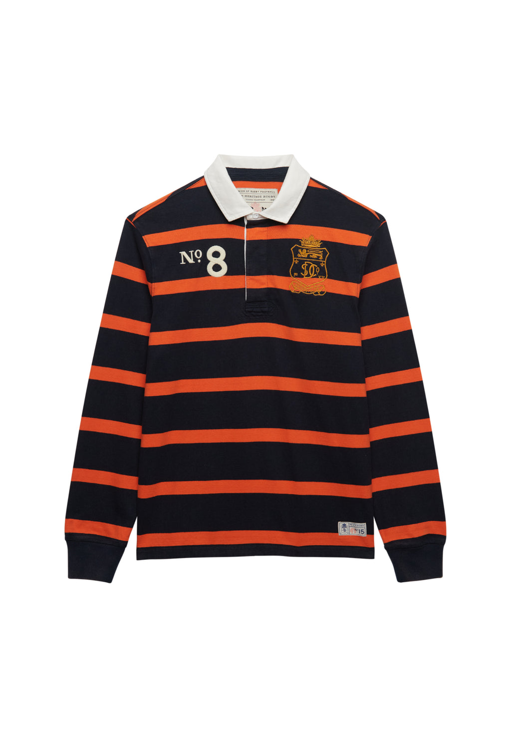 Double Emblem Stripe Rugby