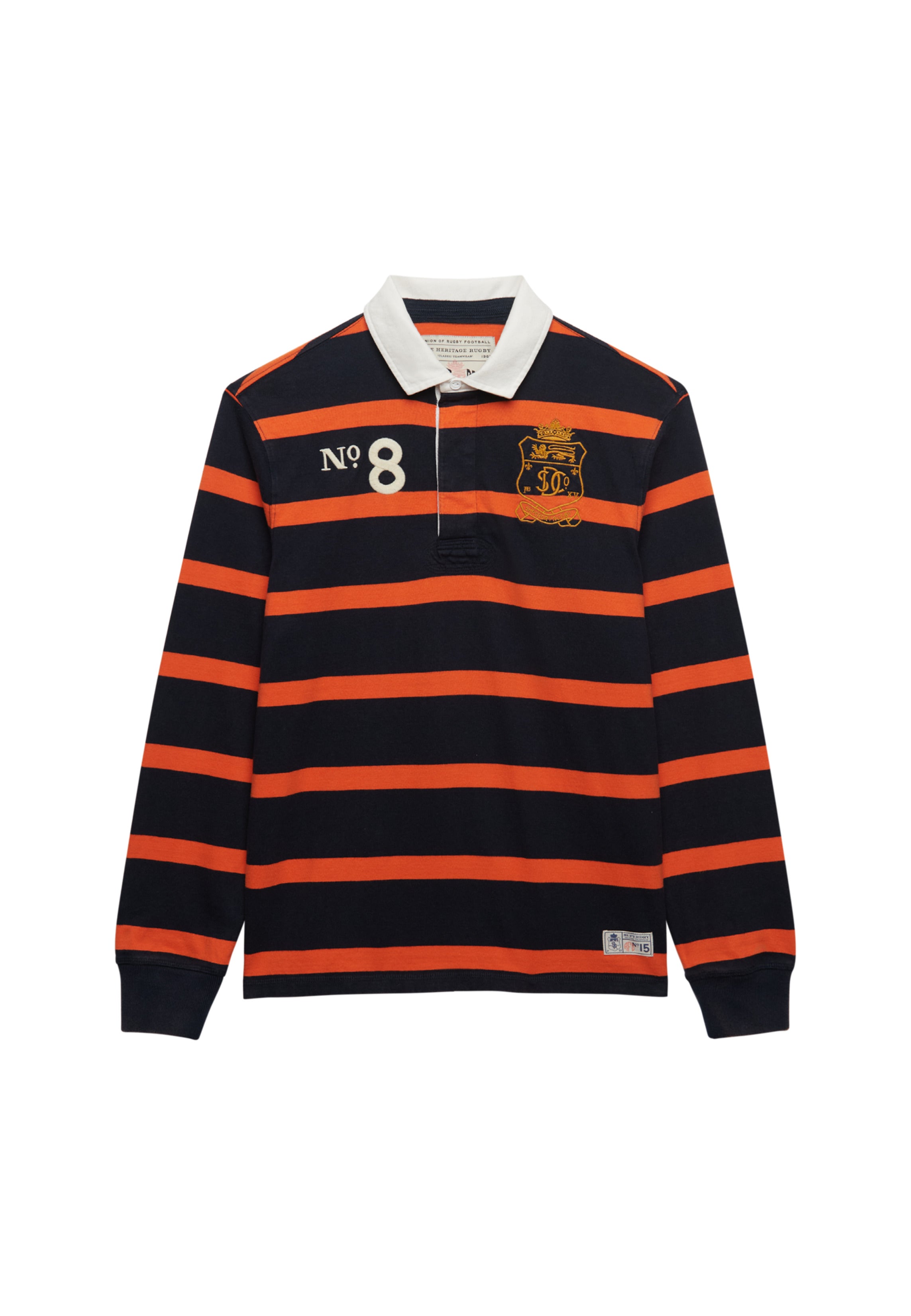 Double Emblem Stripe Rugby