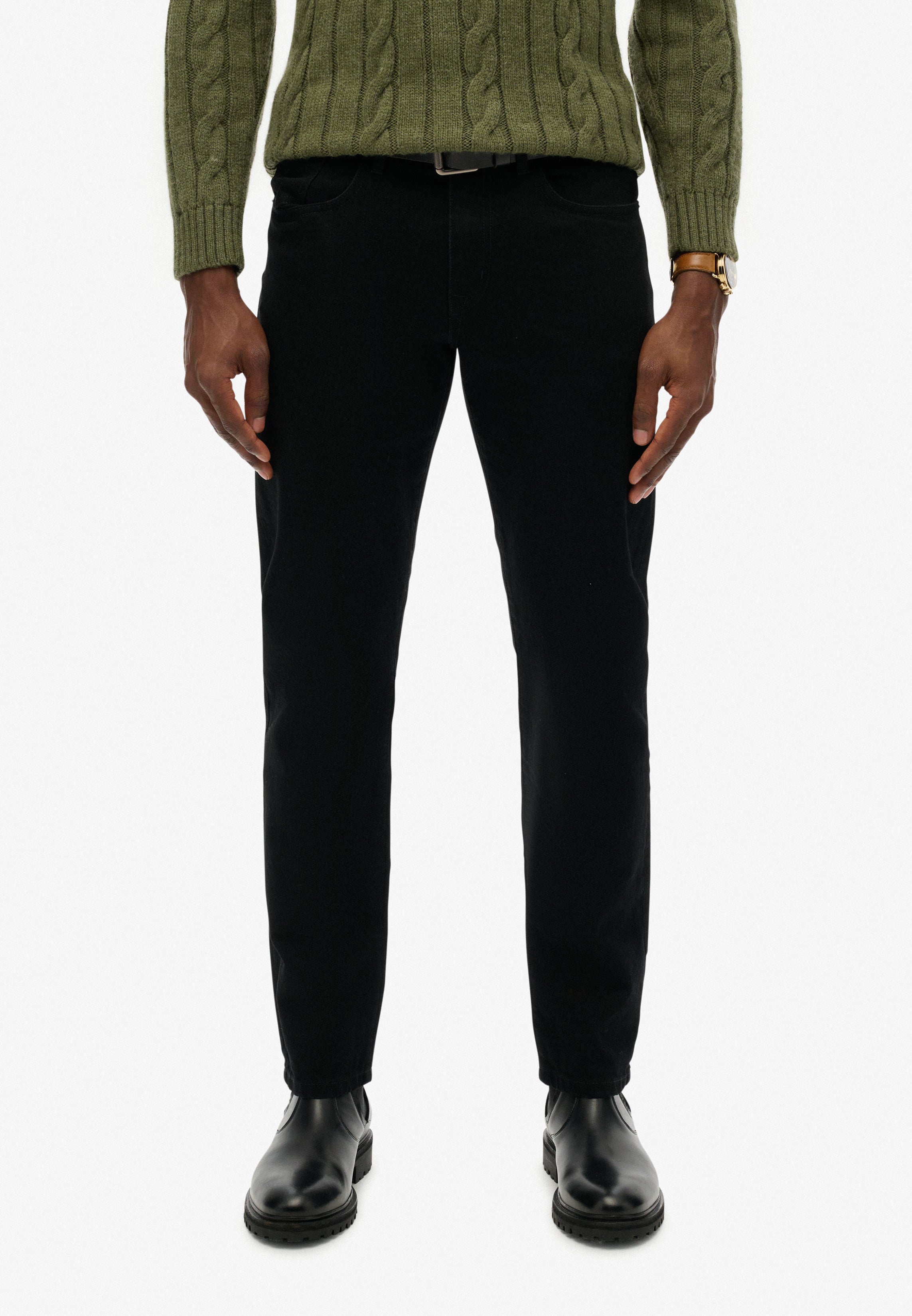 Vintage Slim Straight Jeans