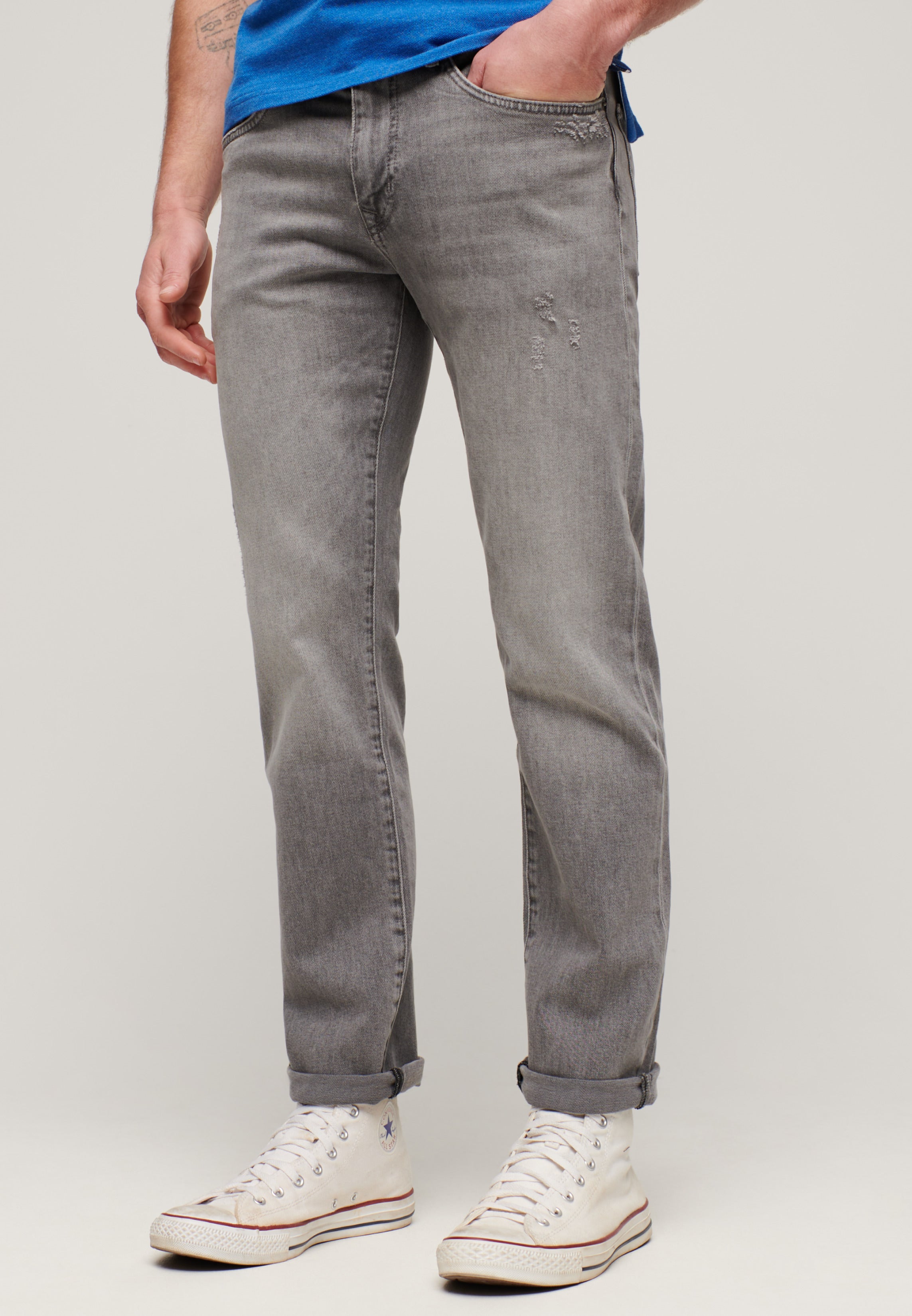 Vintage Slim Straight Jeans