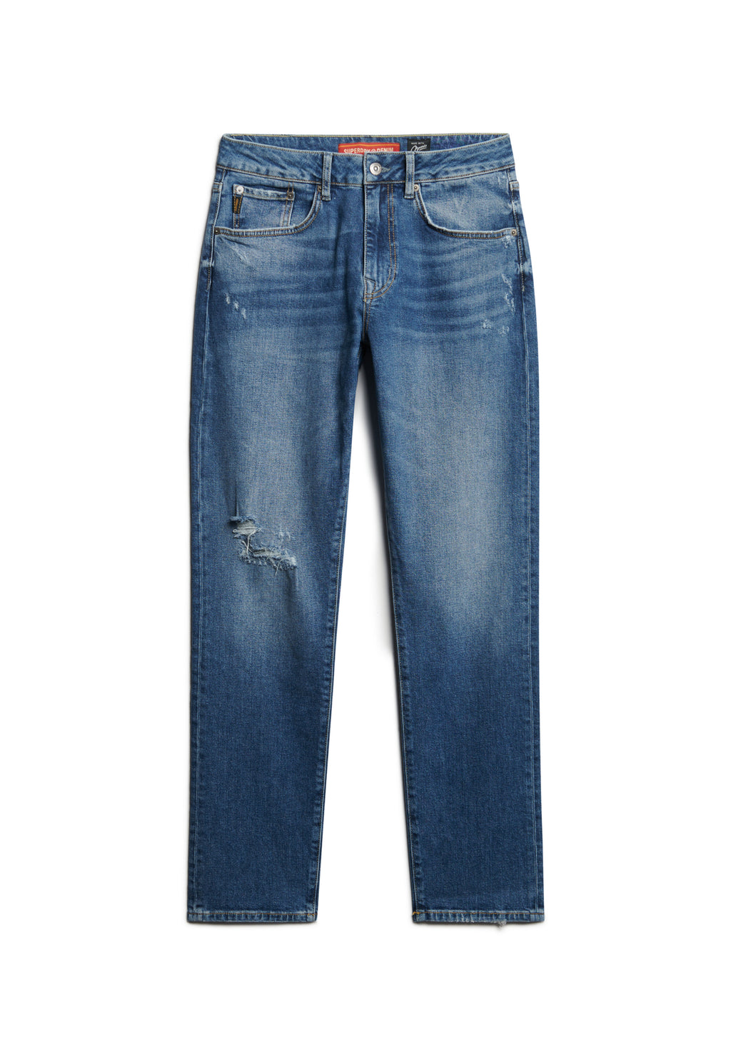 Vintage Slim Straight Jeans