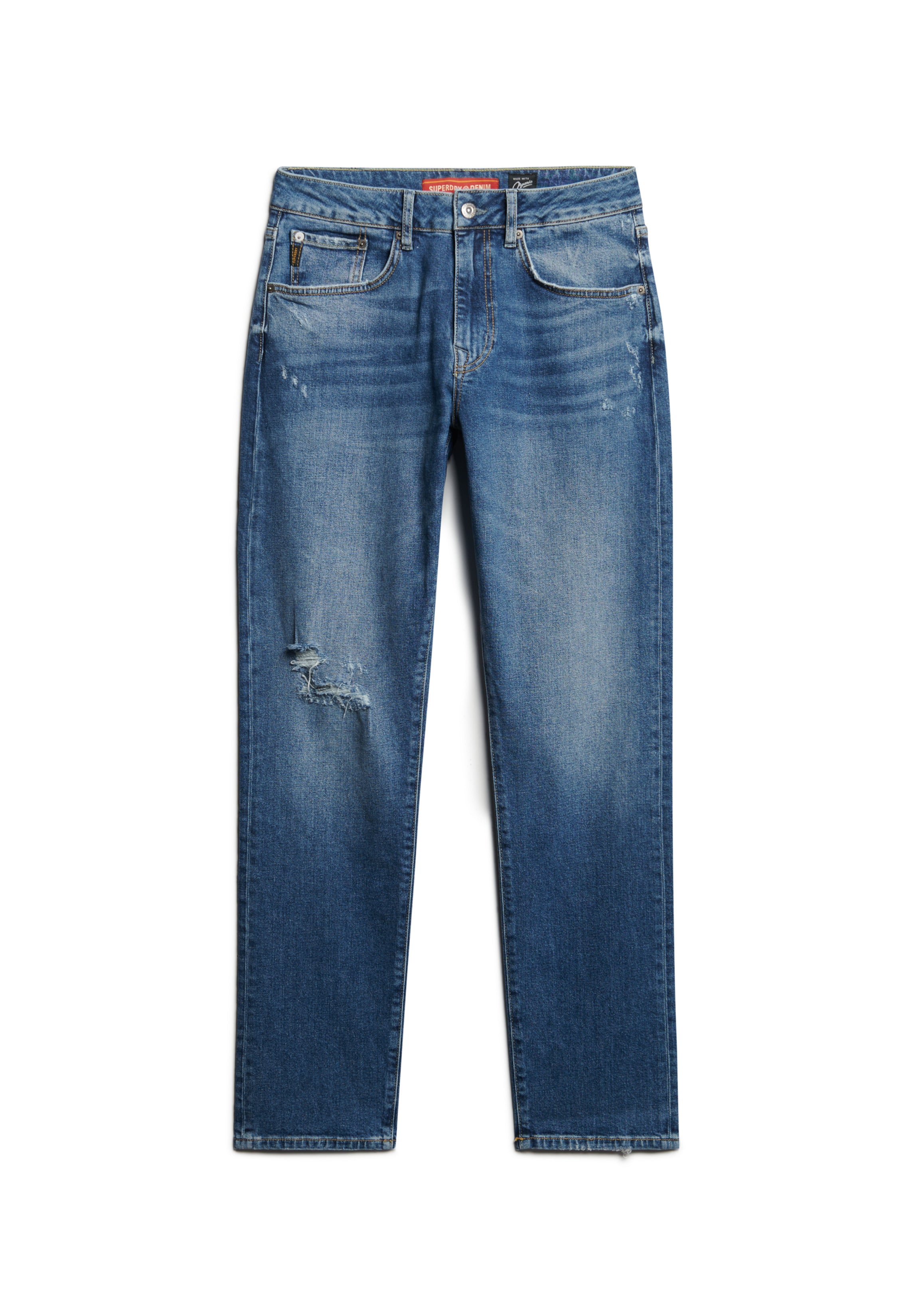 Vintage Slim Straight Jeans