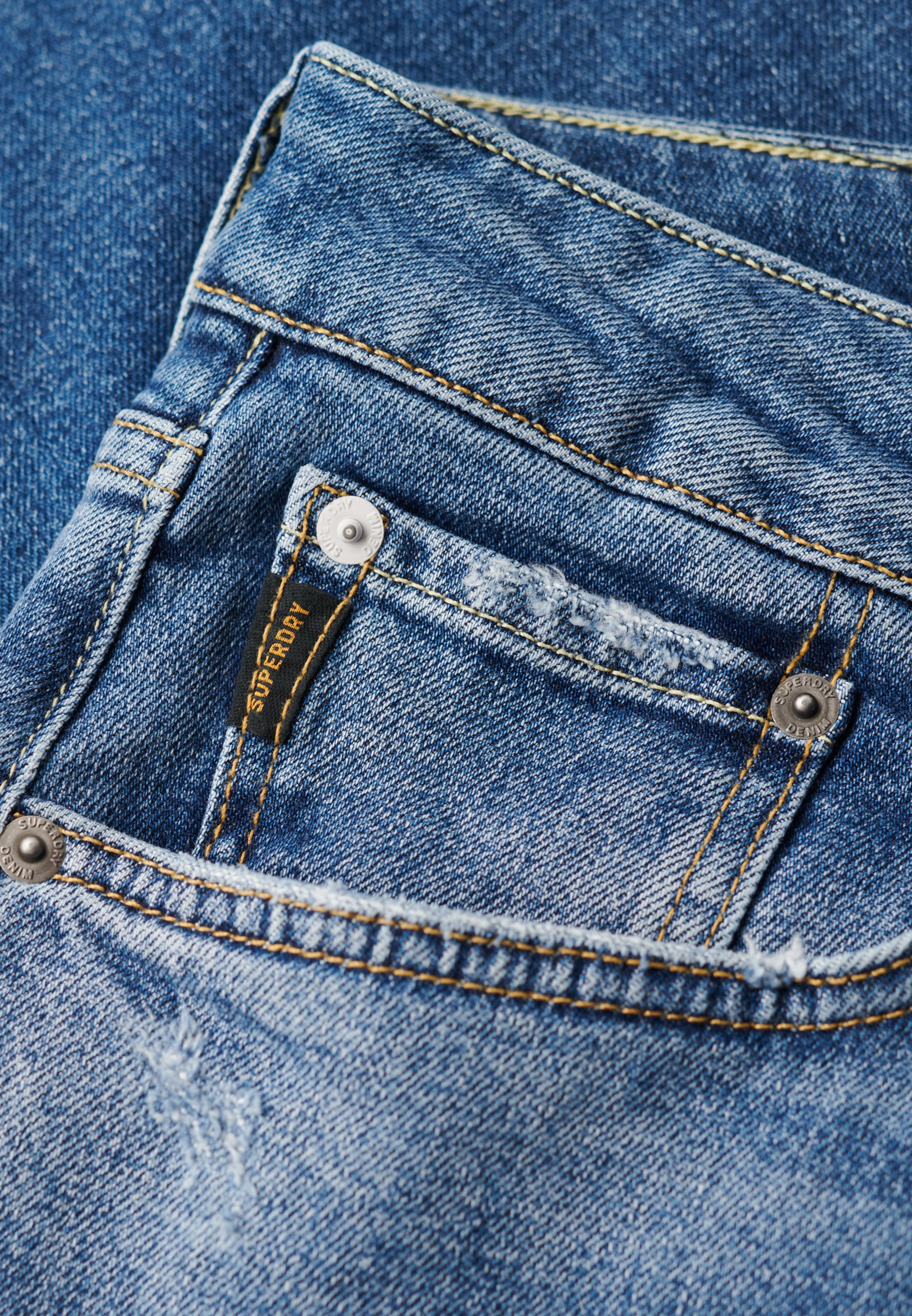 Vintage Slim Straight Jeans
