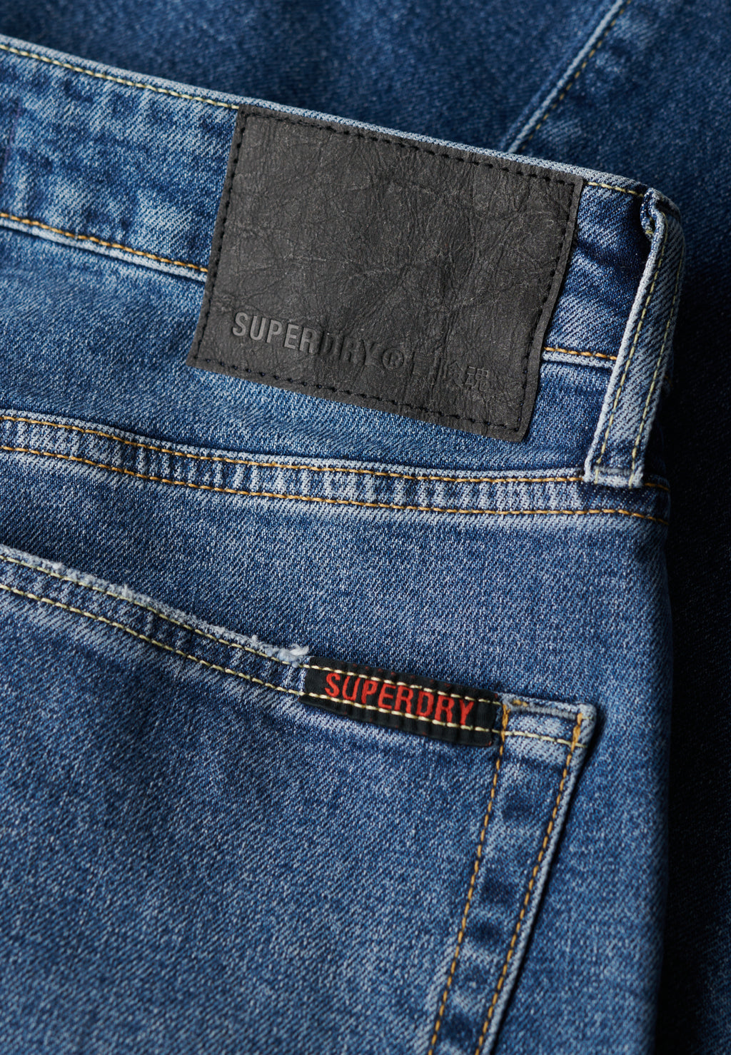 Vintage Slim Straight Jeans