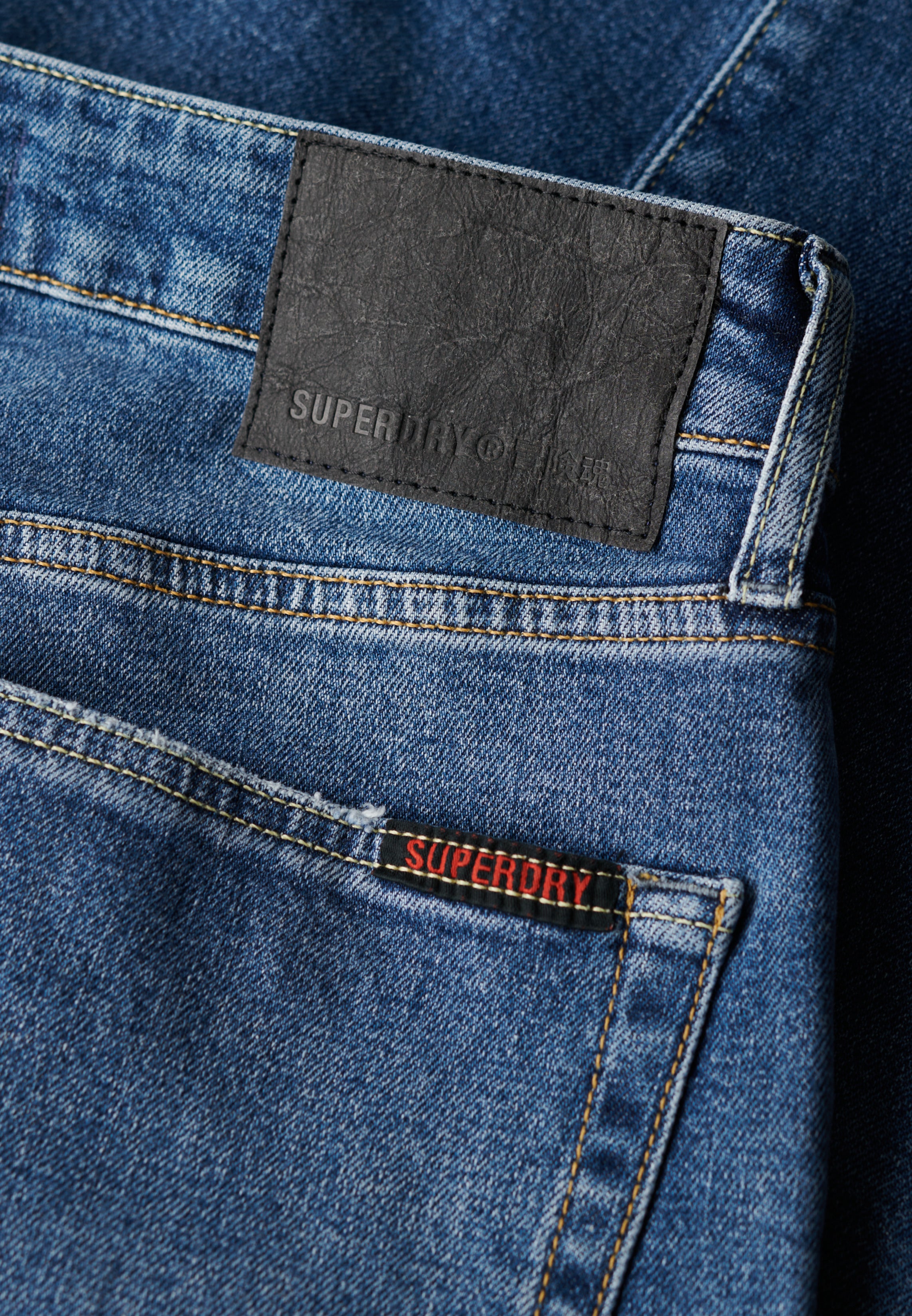 Vintage Slim Straight Jeans