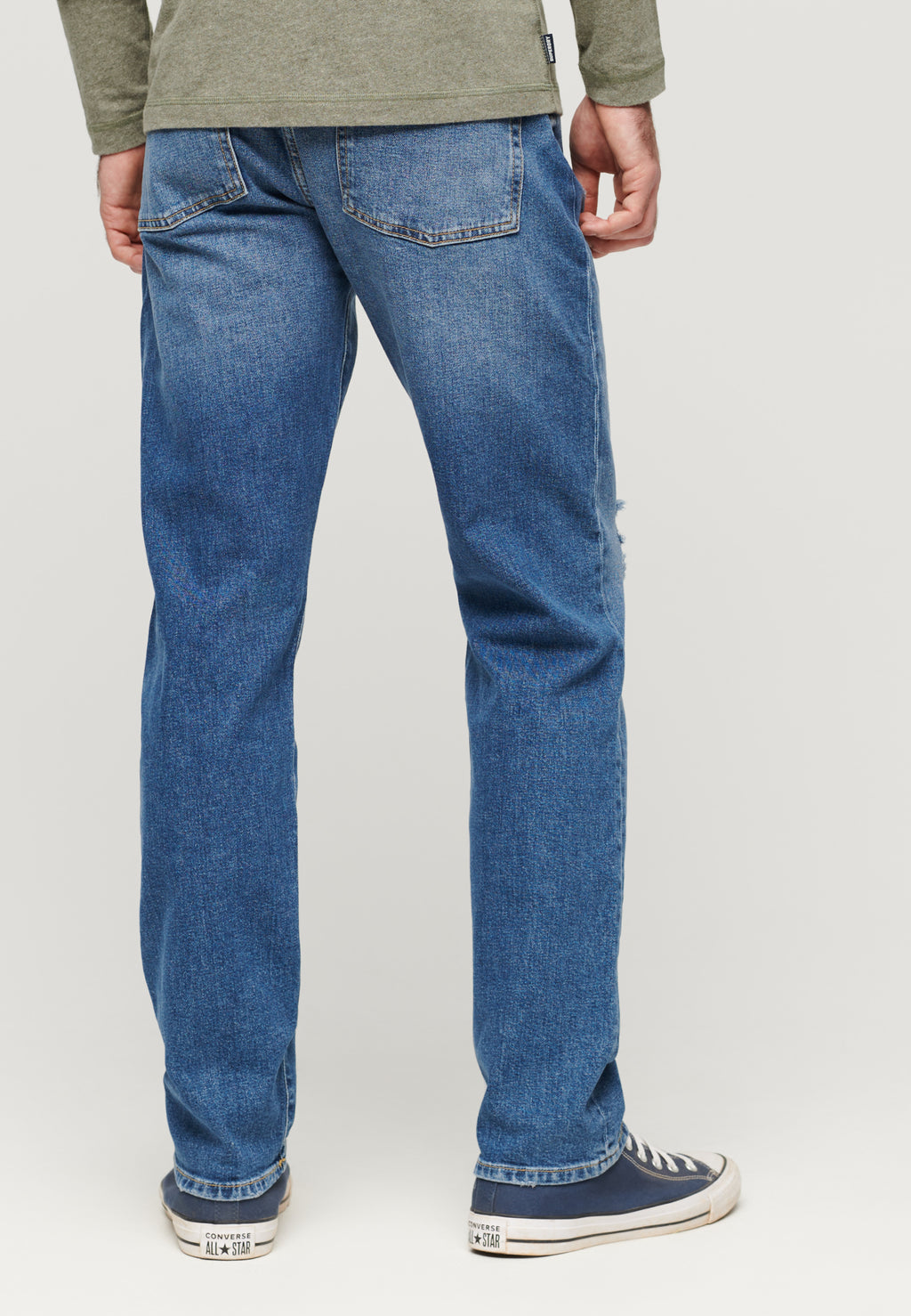 Vintage Slim Straight Jeans