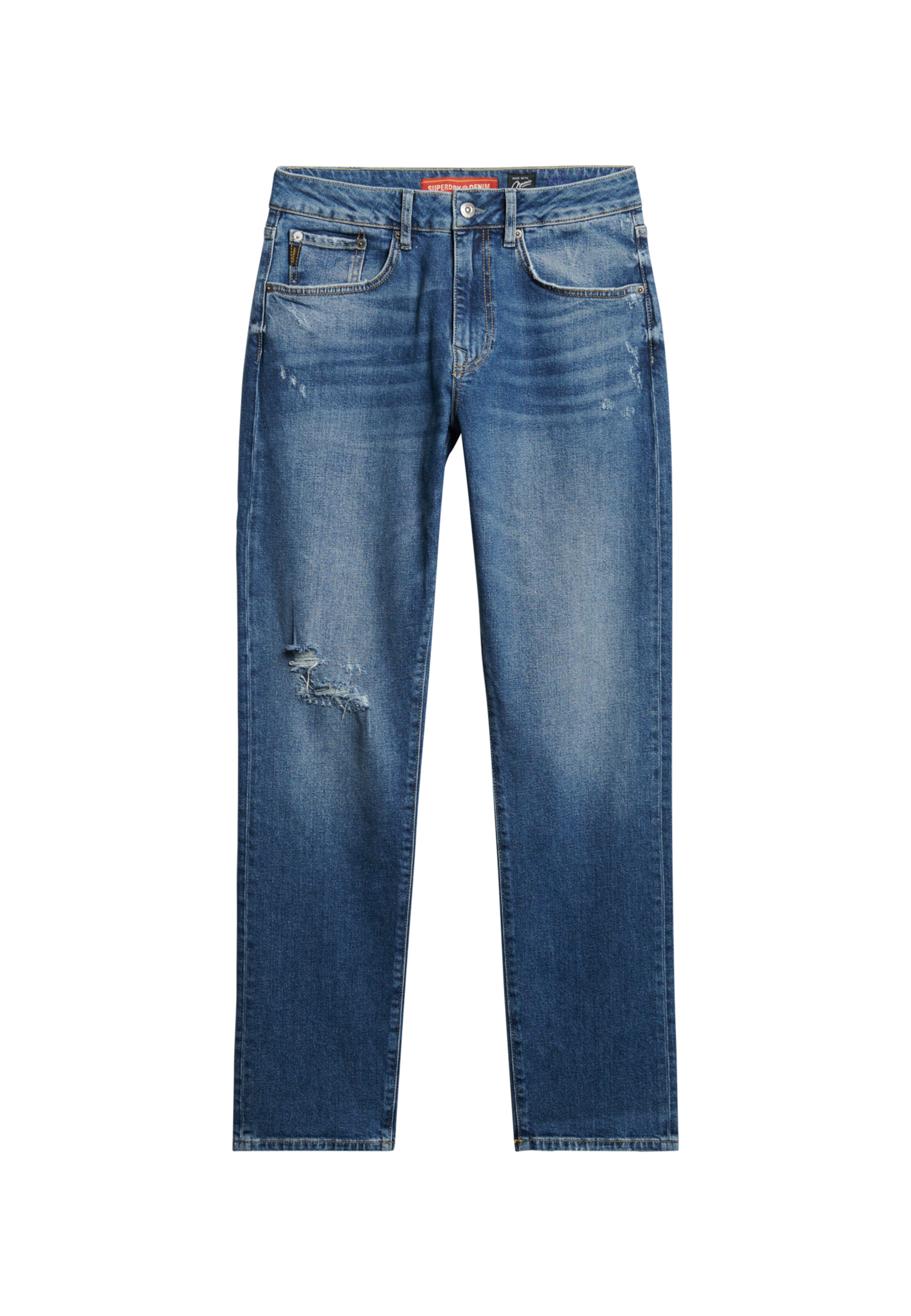 Vintage Slim Straight Jeans