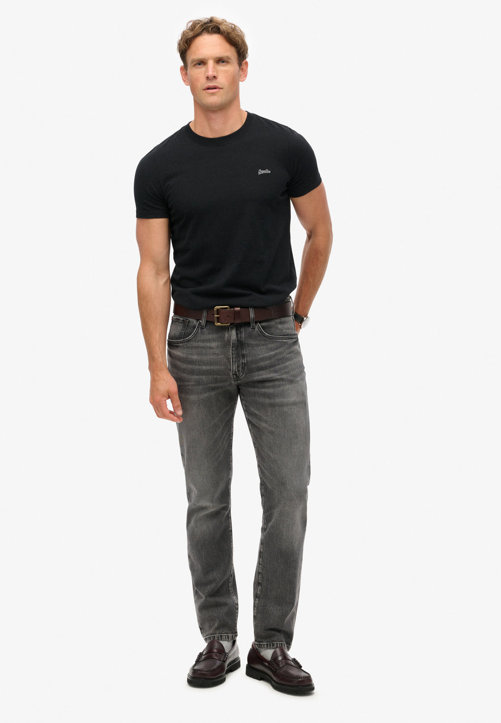 Vintage Slim Straight Jeans