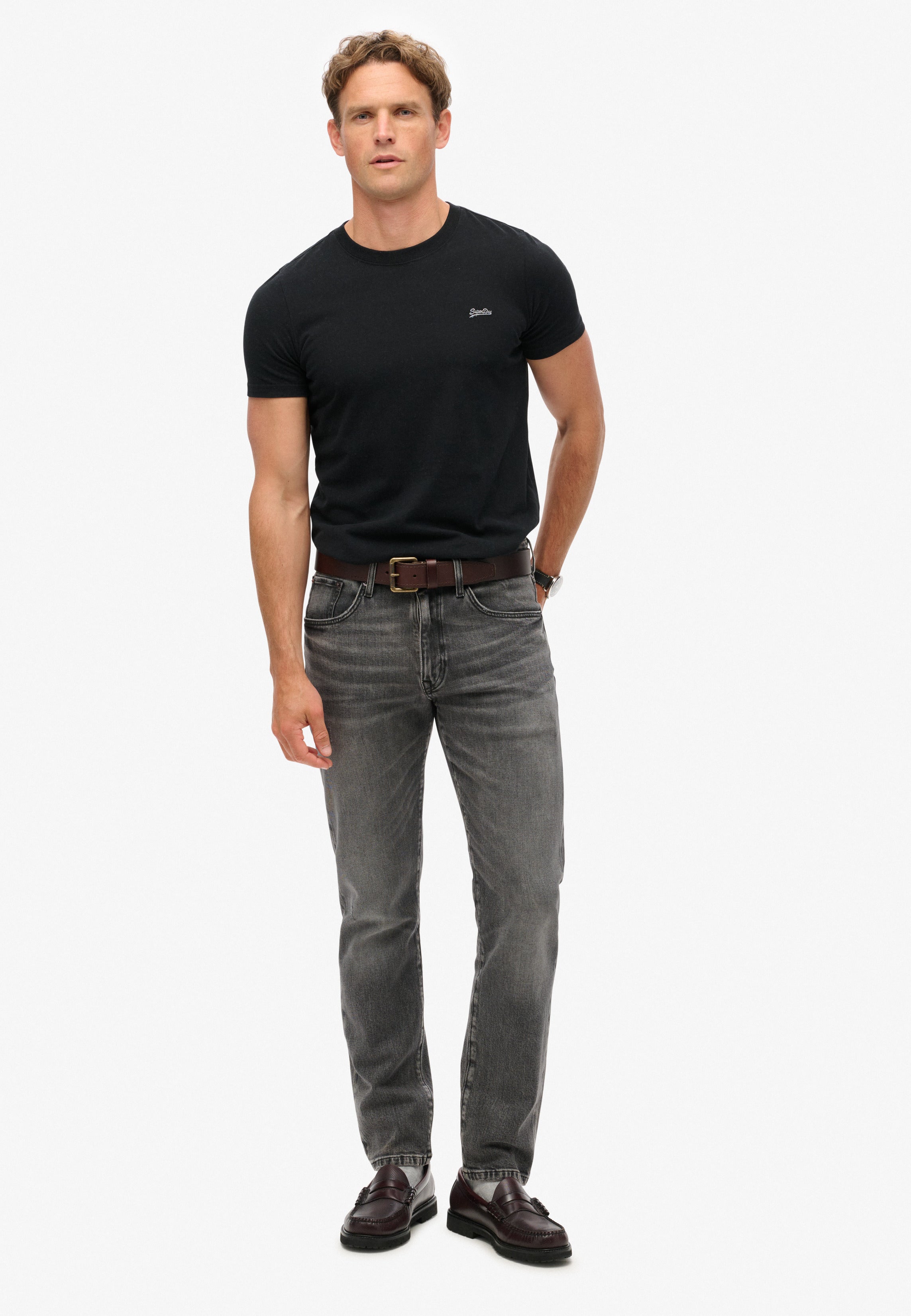 Vintage Slim Straight Jeans