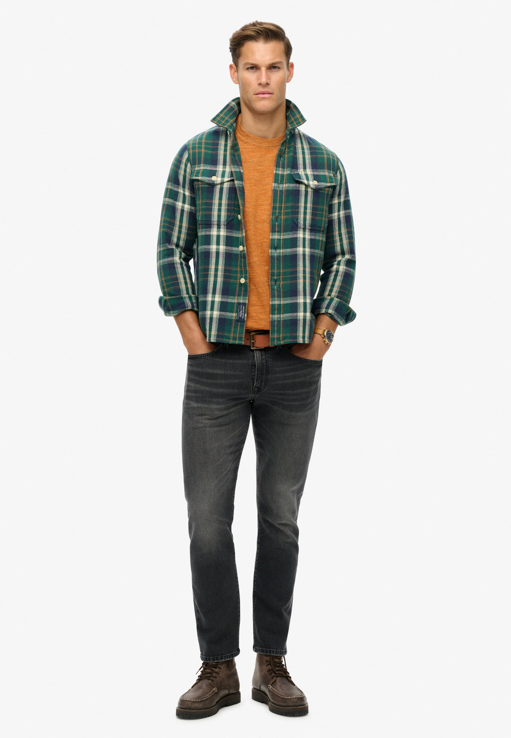 Vintage Slim Straight Jeans