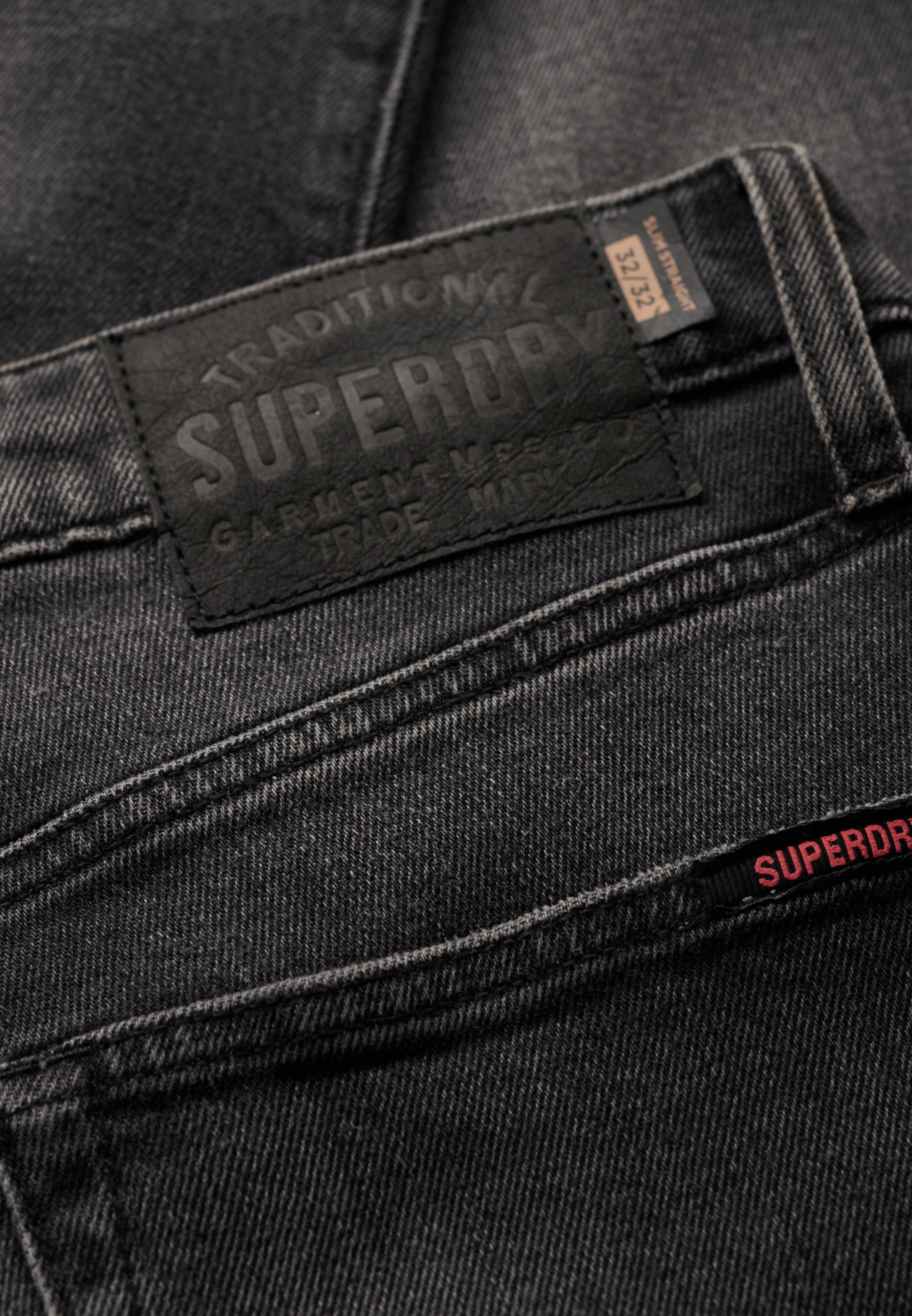 Vintage Slim Straight Jeans