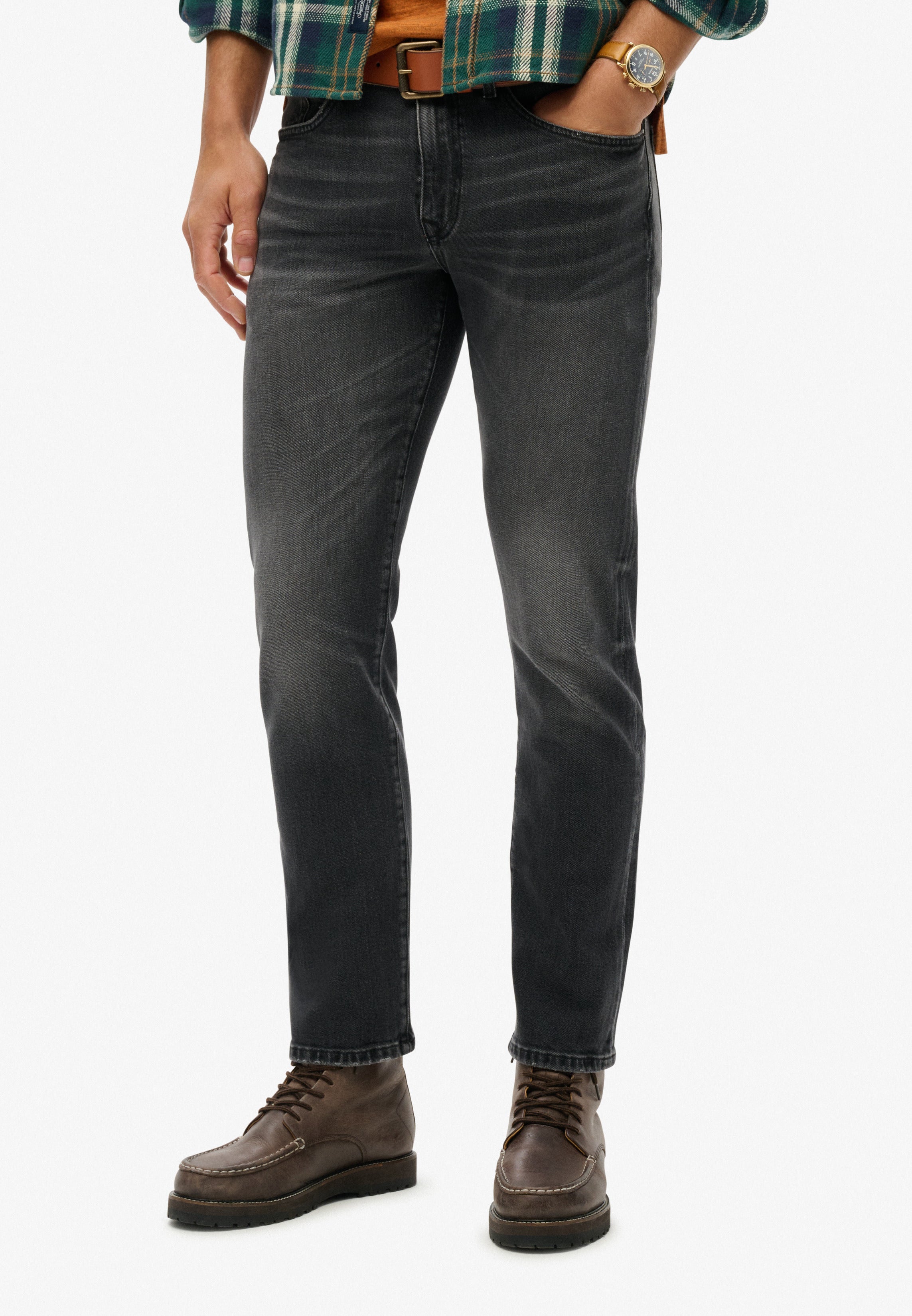 Vintage Slim Straight Jeans