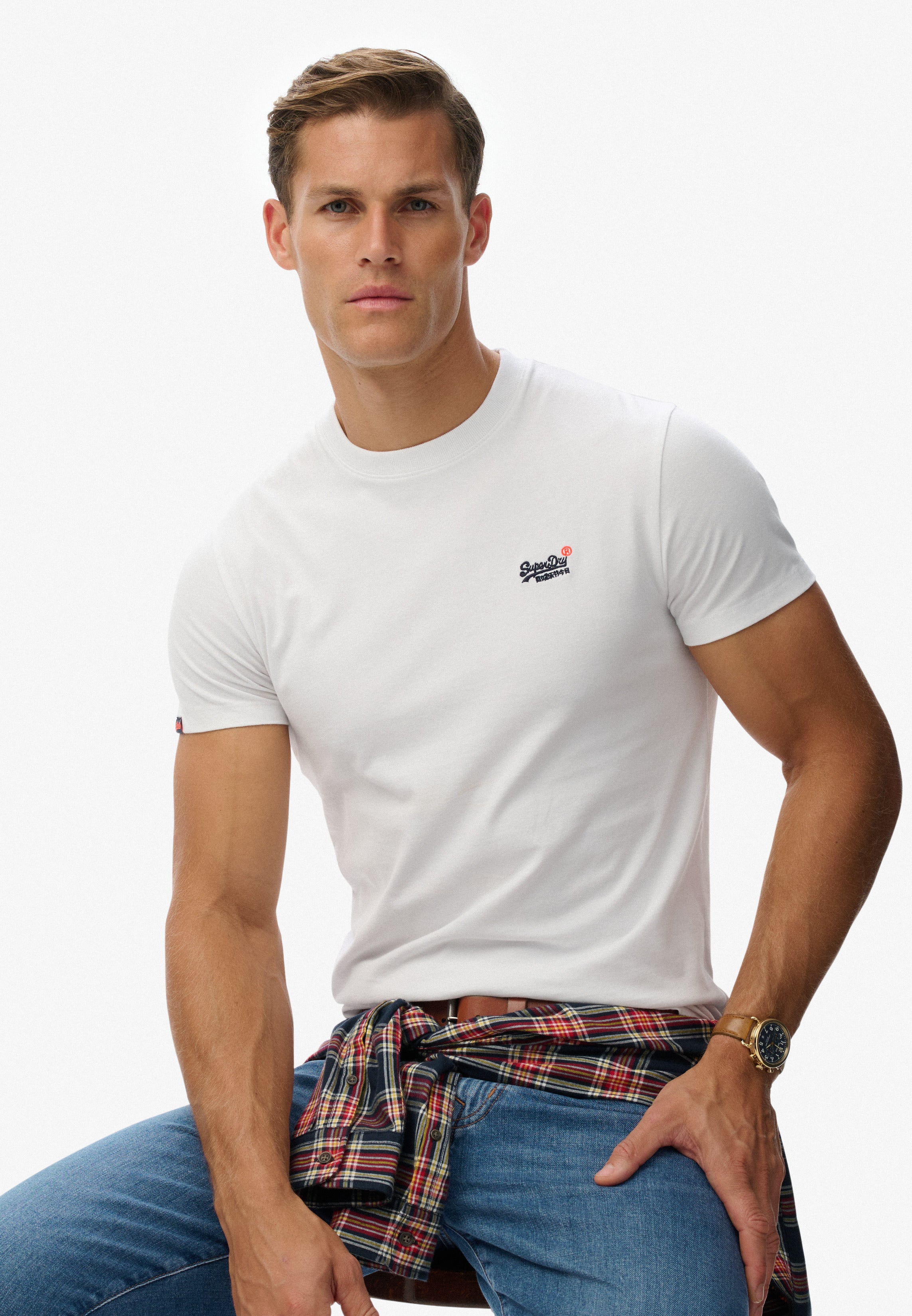 Essential Contrast Emb Tee