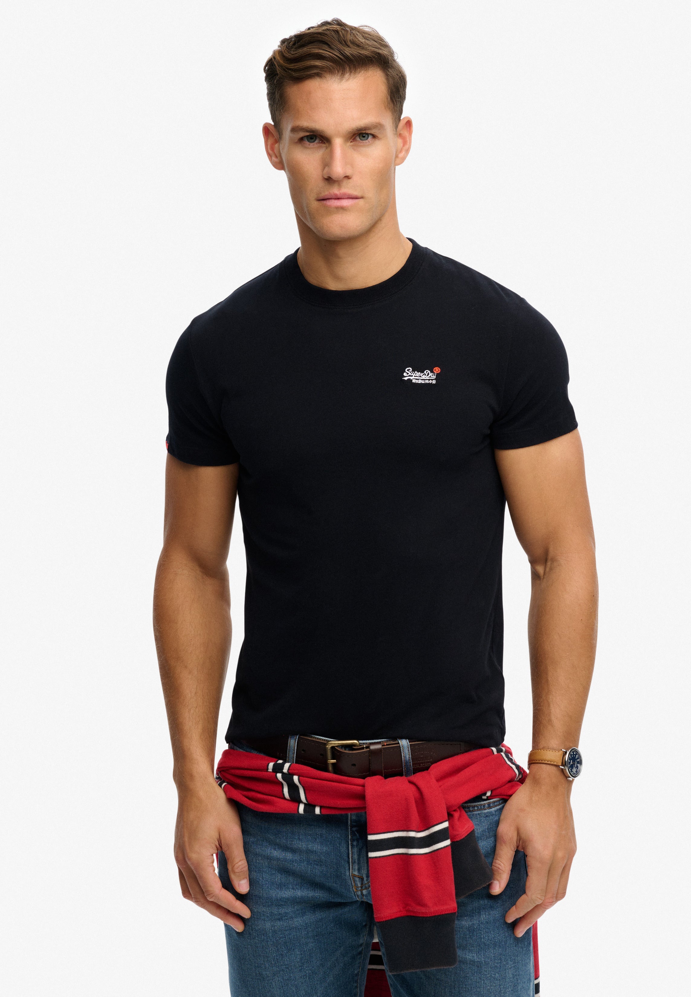Essential Contrast Emb Tee