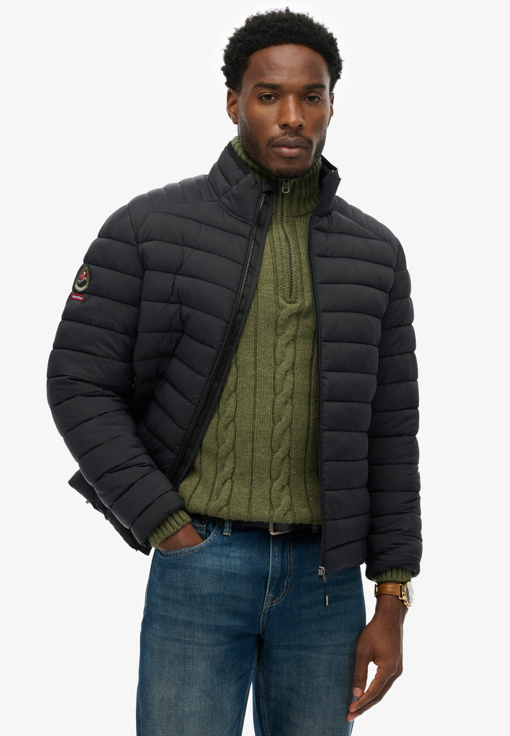 Fuji Lite Padded Jacket — Black