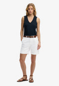 Chino Short — White