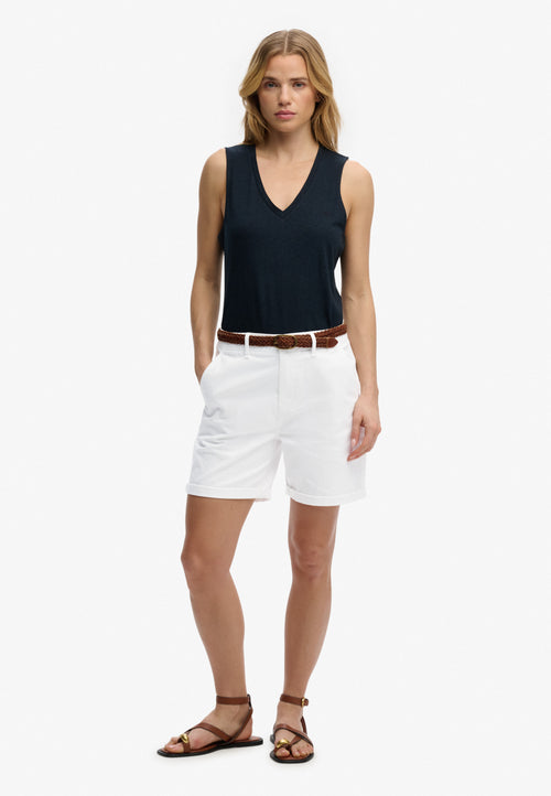 Chino Short — White