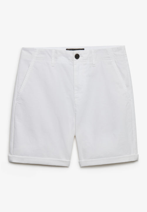 Chino Short — White