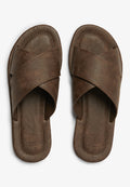 Vintage Cross Strap Slide