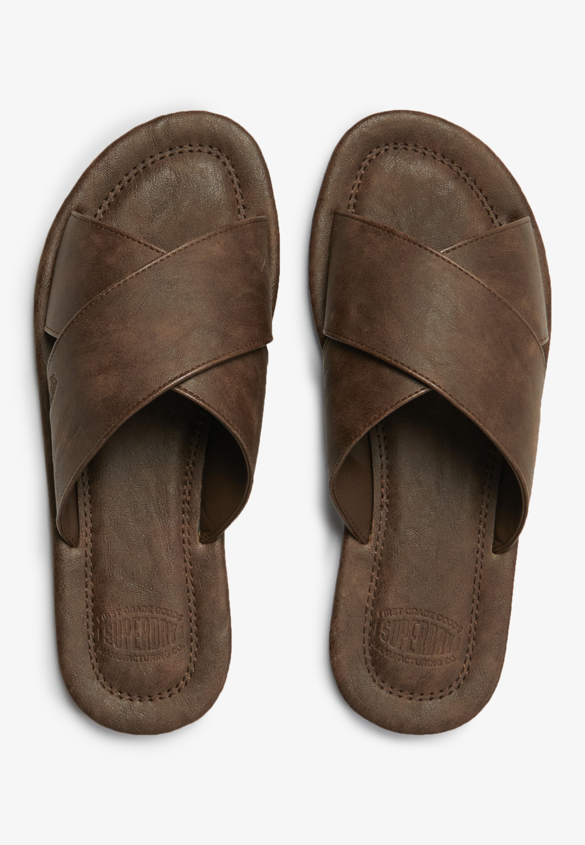 Vintage Cross Strap Slide