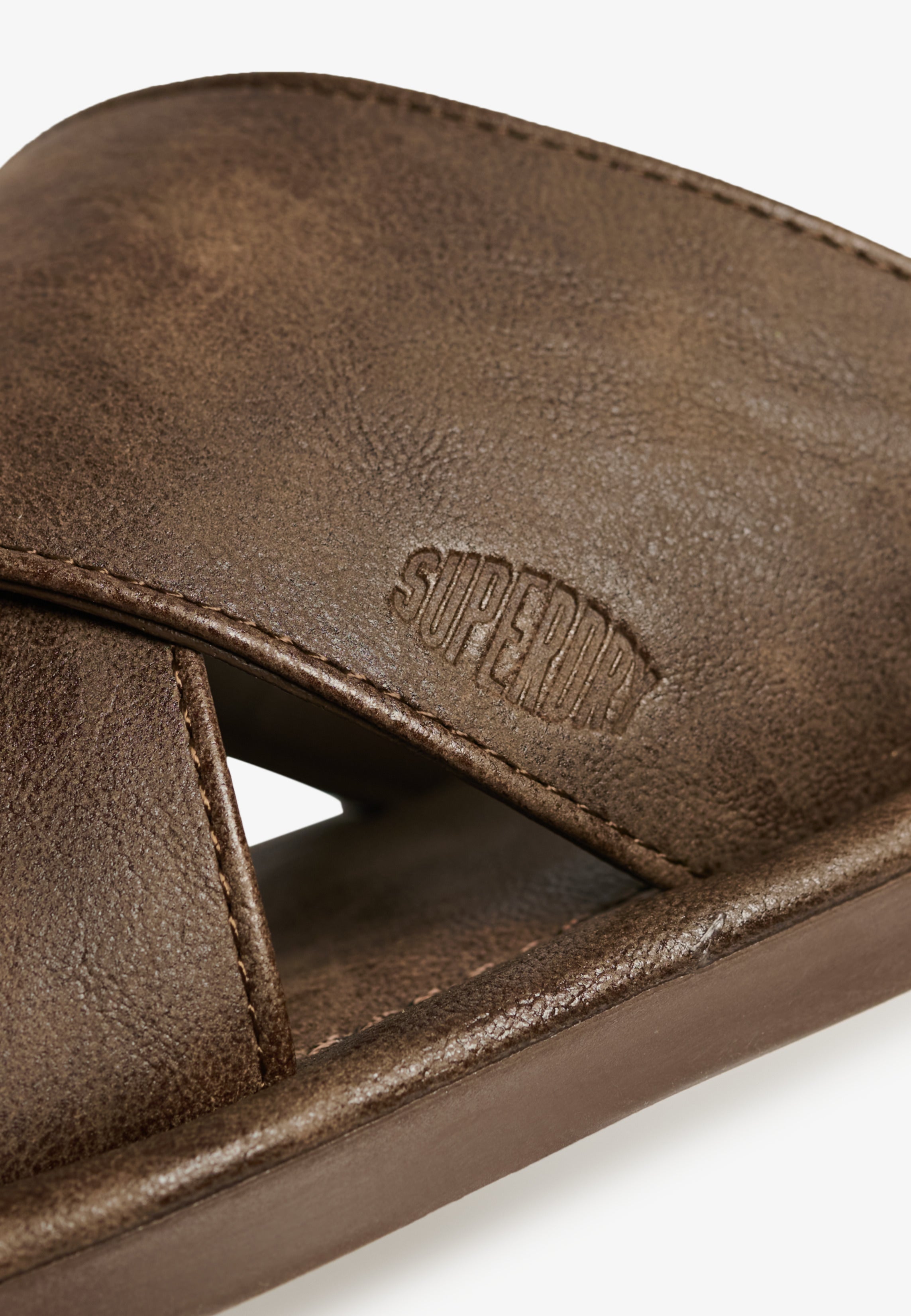 Vintage Cross Strap Slide