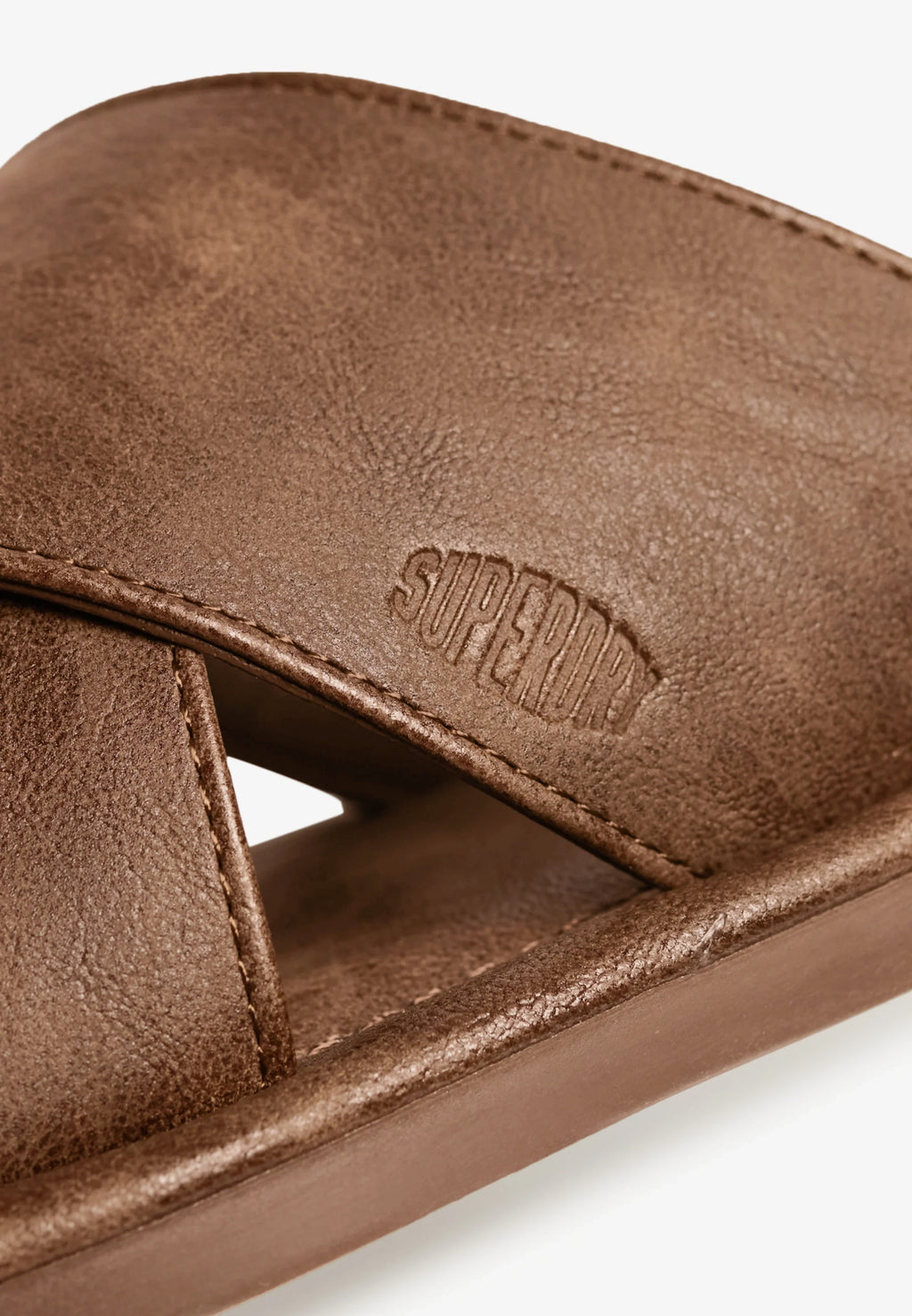 Vintage Cross Strap Slide