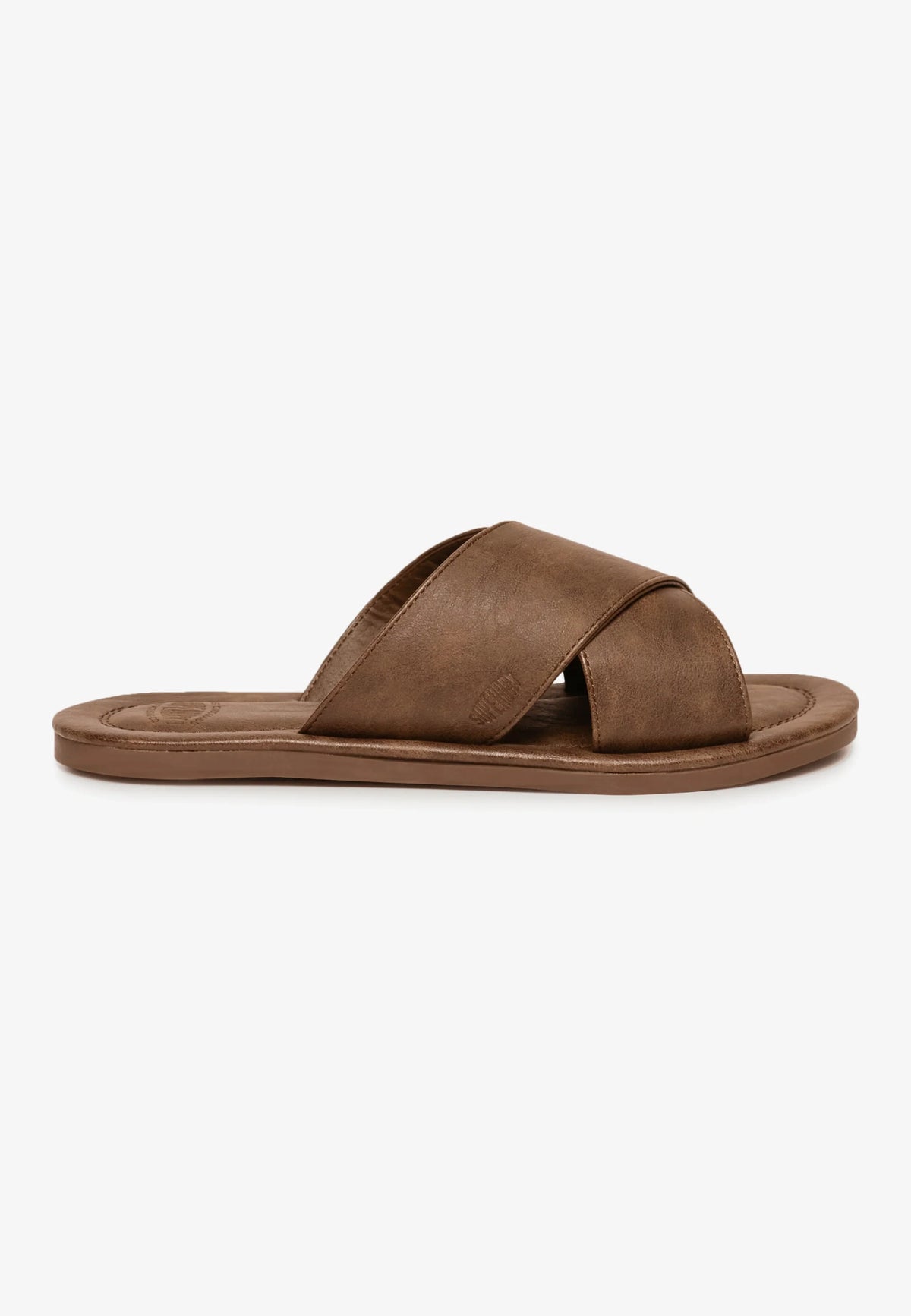 Vintage Cross Strap Slide