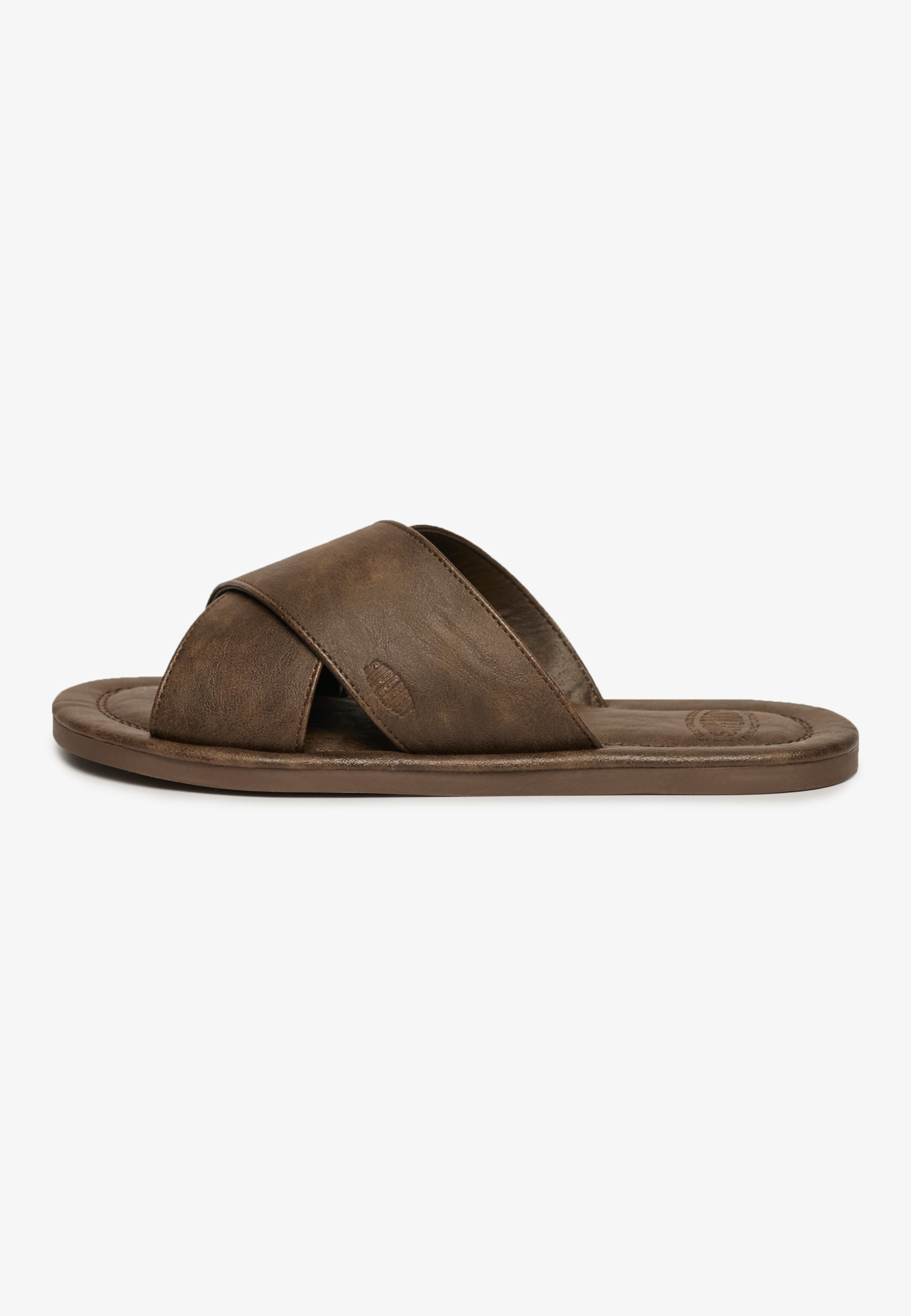 Vintage Cross Strap Slide