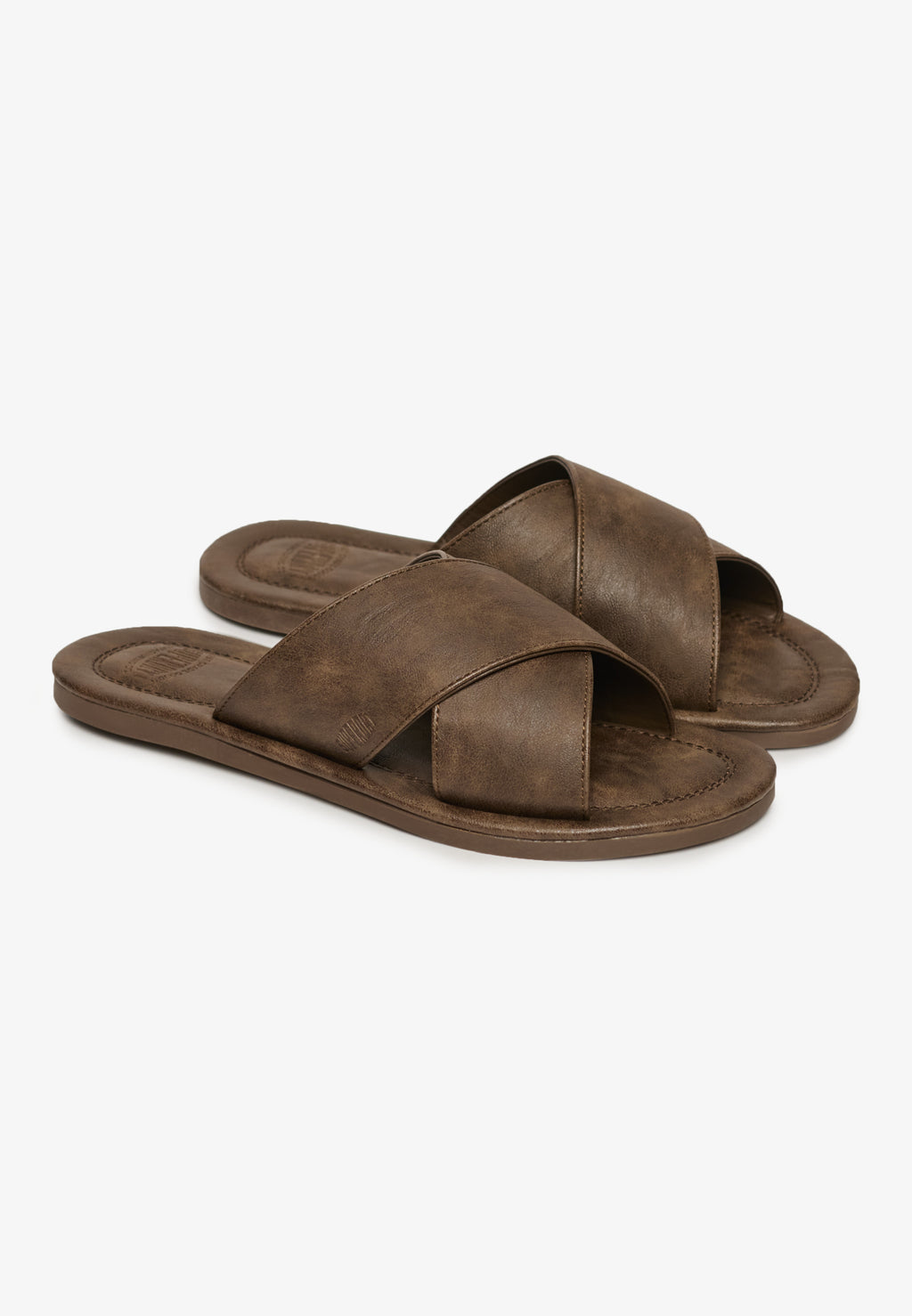 Vintage Cross Strap Slide