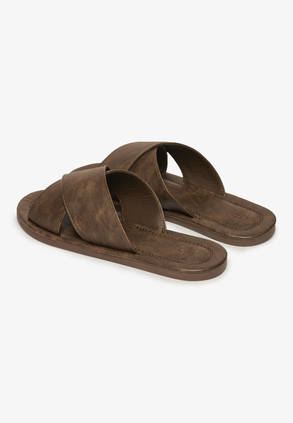 Vintage Cross Strap Slide