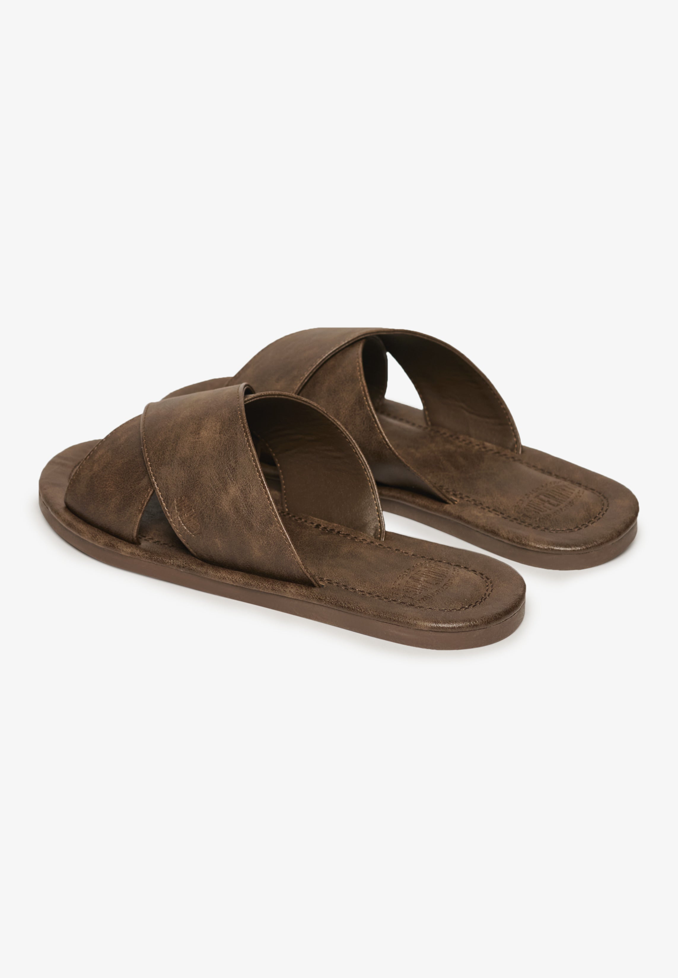 Vintage Cross Strap Slide
