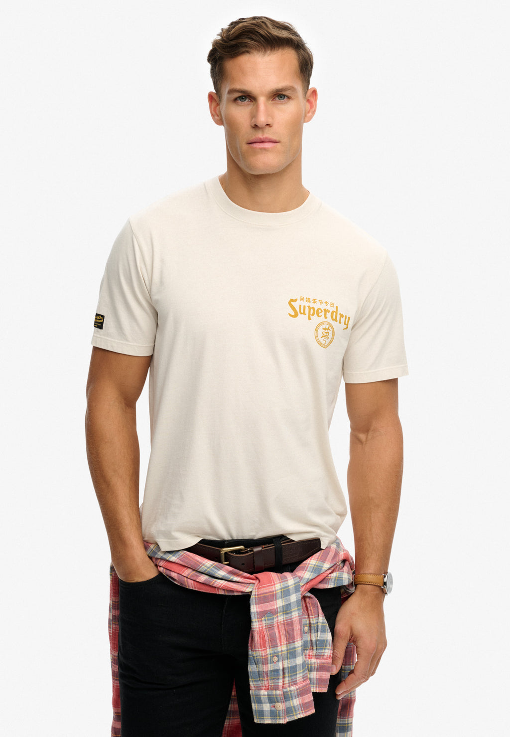 Tokyo Narrative Loose Tee — Rainy Day Grey