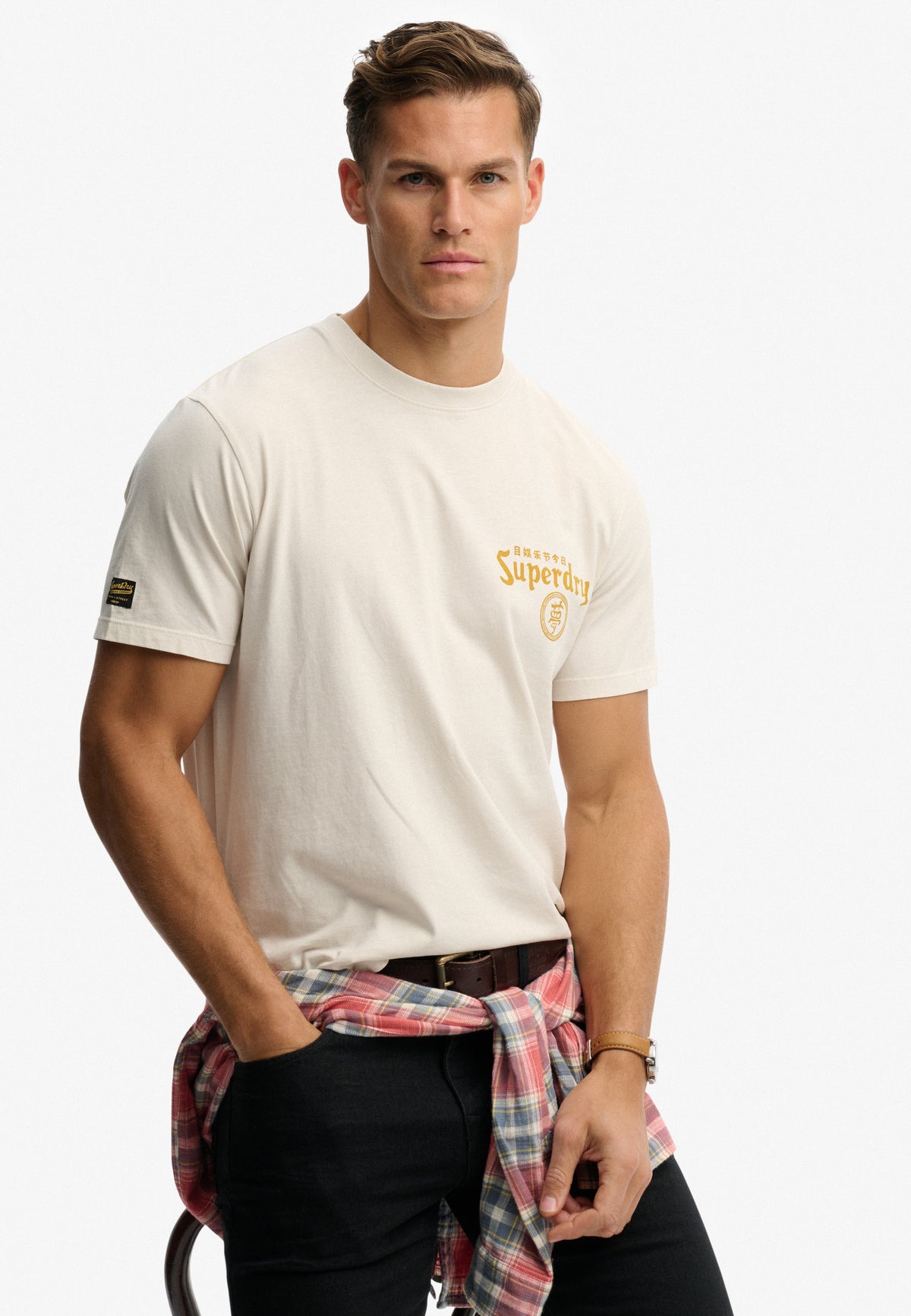 Tokyo Narrative Loose Tee — Rainy Day Grey