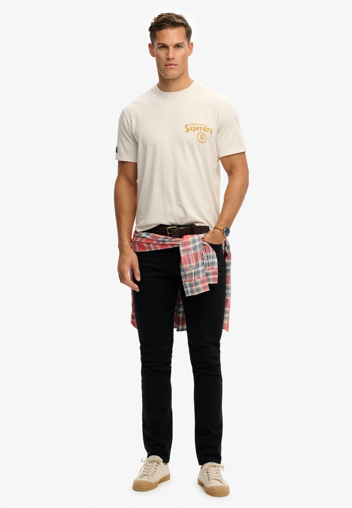 Tokyo Narrative Loose Tee — Rainy Day Grey
