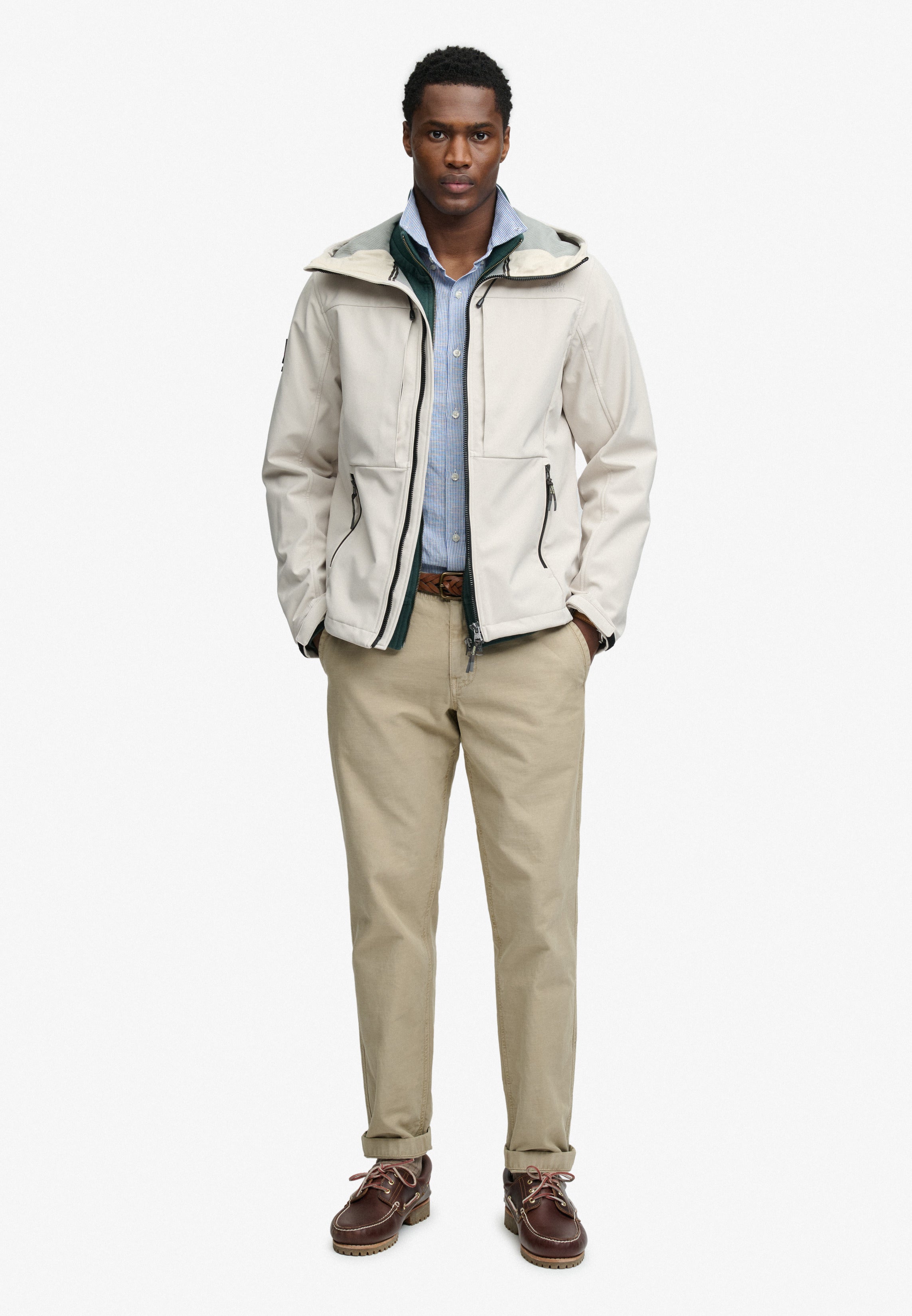 Hooded Softshell Trekker Jkt