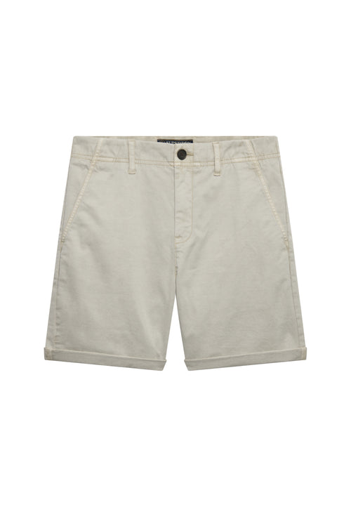 Chino Short — Rainy Day Grey