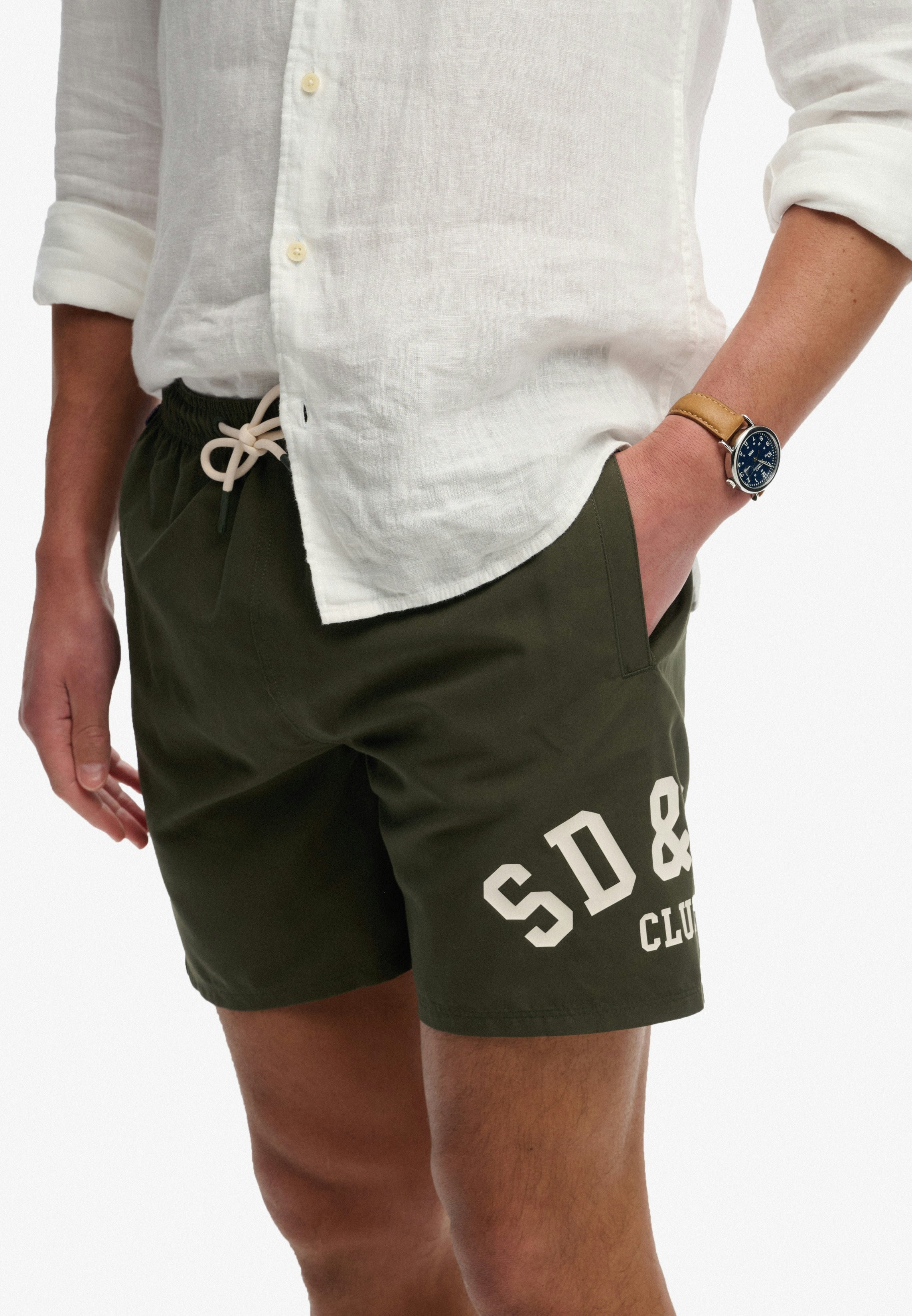 Printed Logo 16 Swim Short