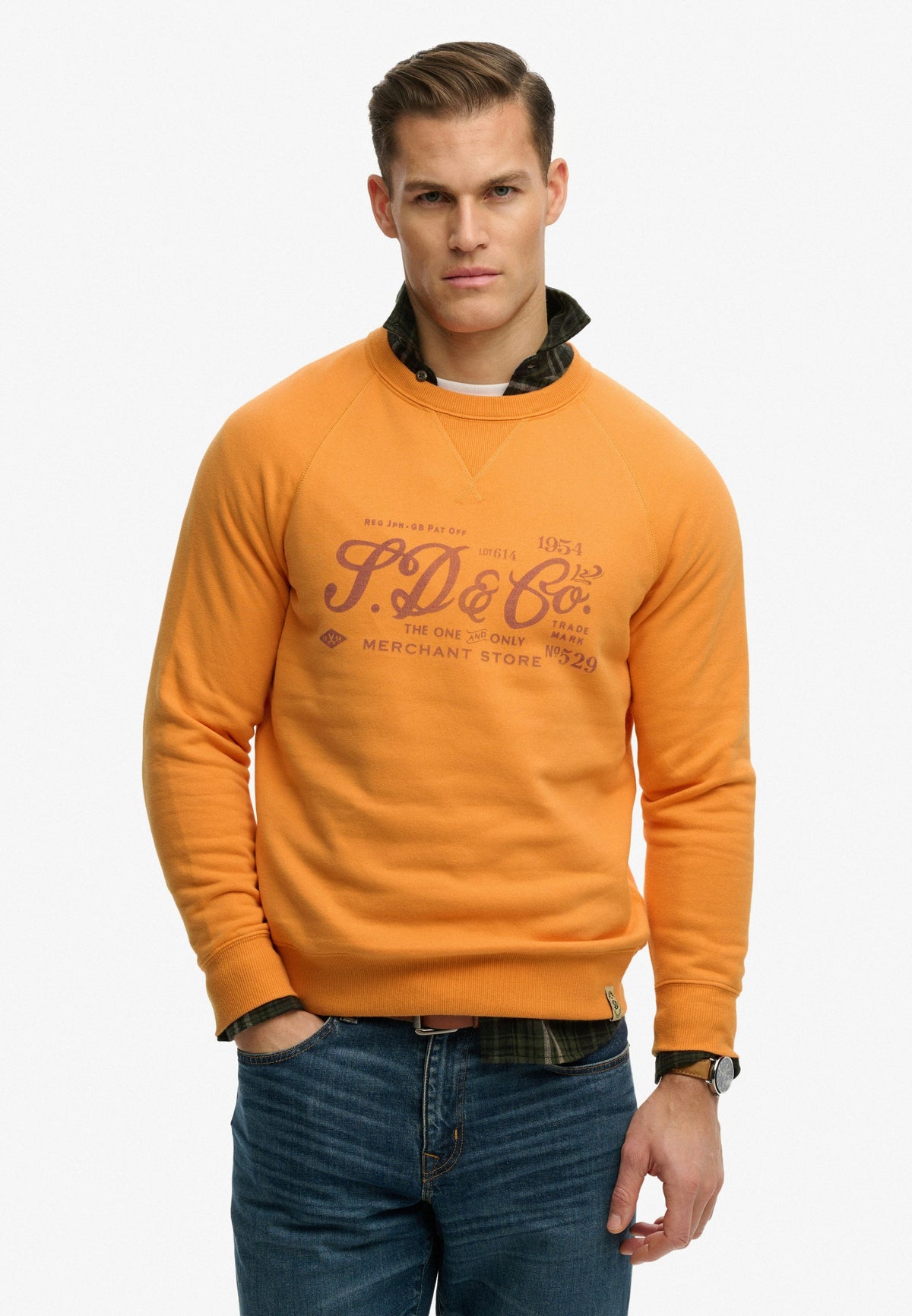 Merchant Vintage Print Sweat — Autumn Blossom