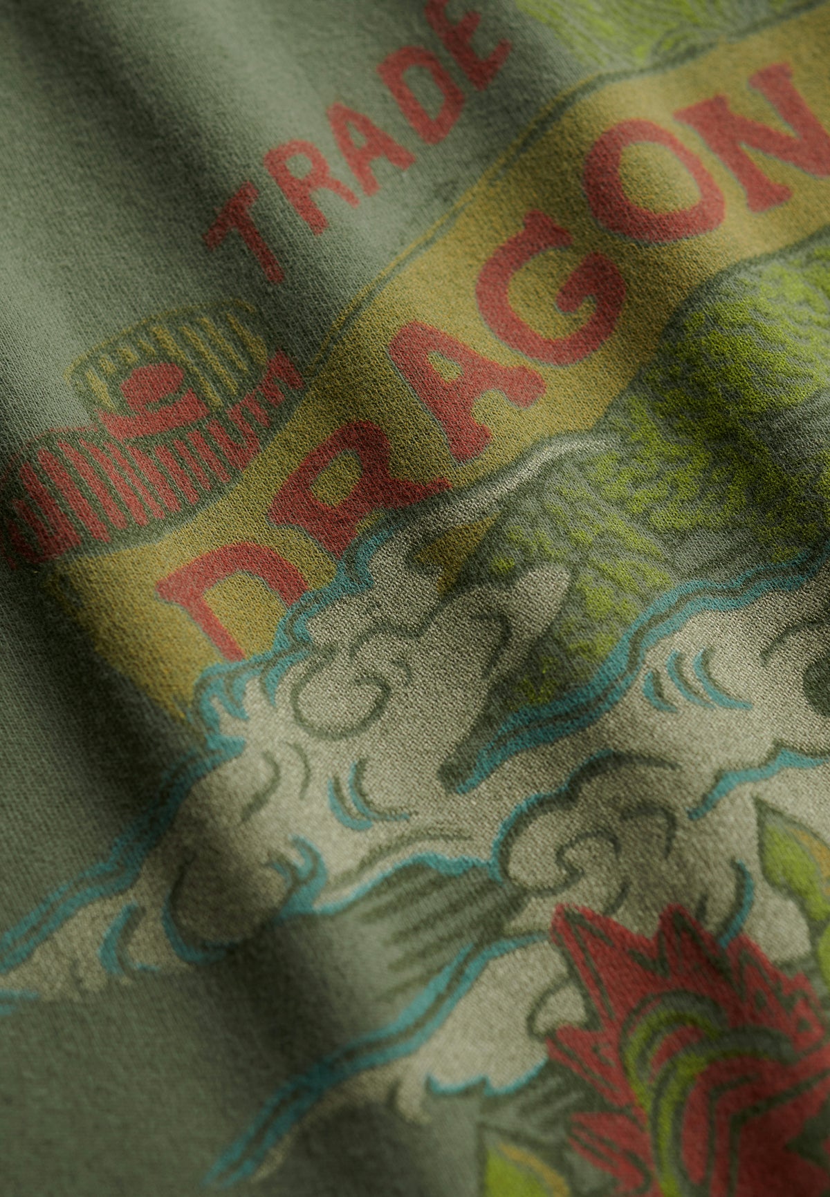 Tokyo Relaxed Tee — Beetle Green