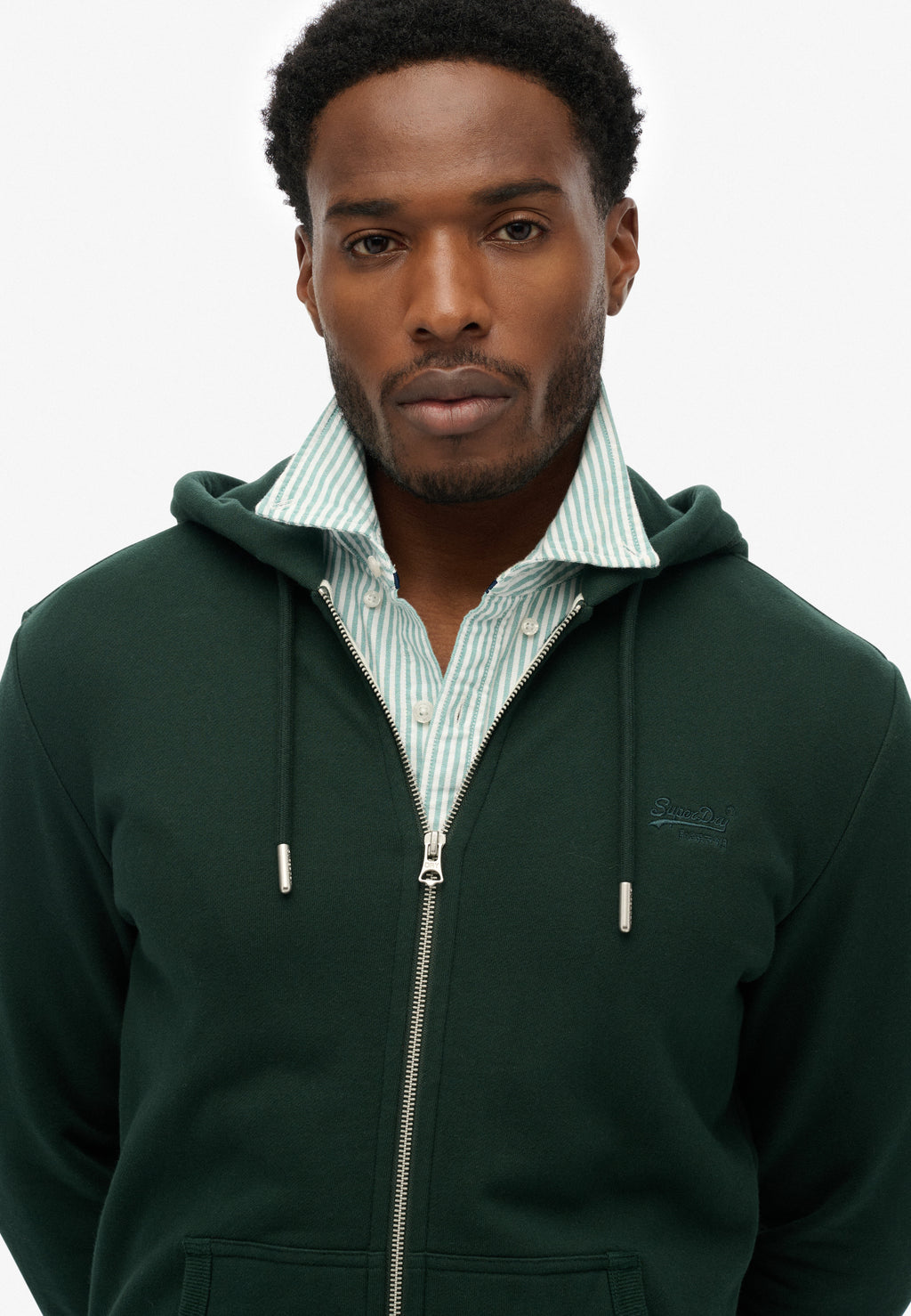 Essential Logo Zip Hoodie Hb
