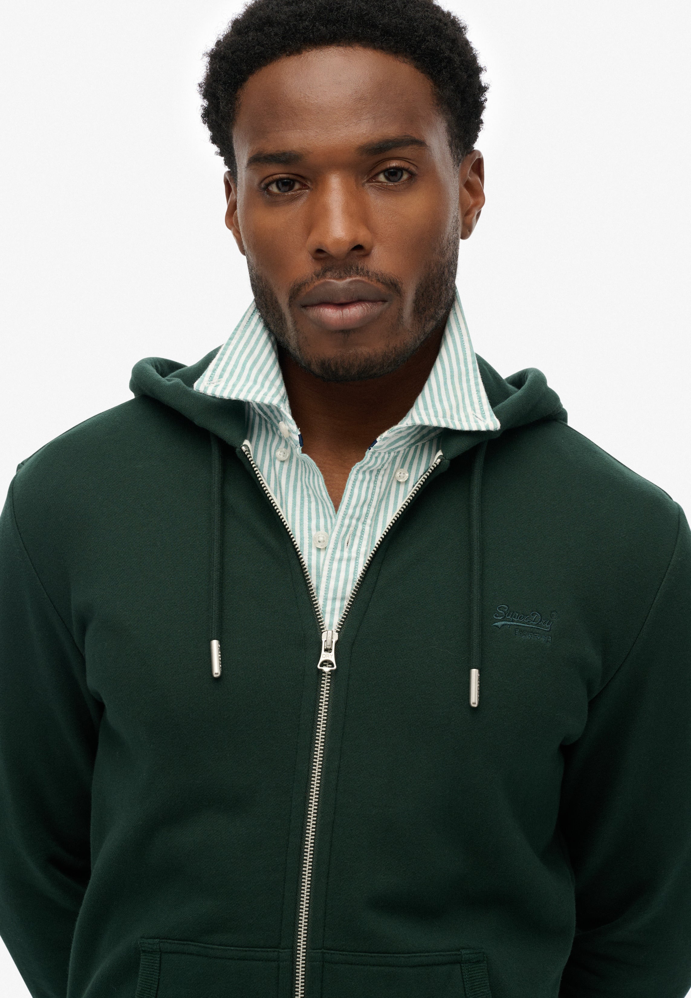 Essential Logo Zip Hoodie Hb