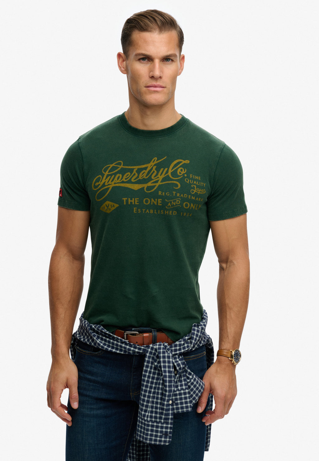 Industry Worker Relaxed Tee — Enamel Green