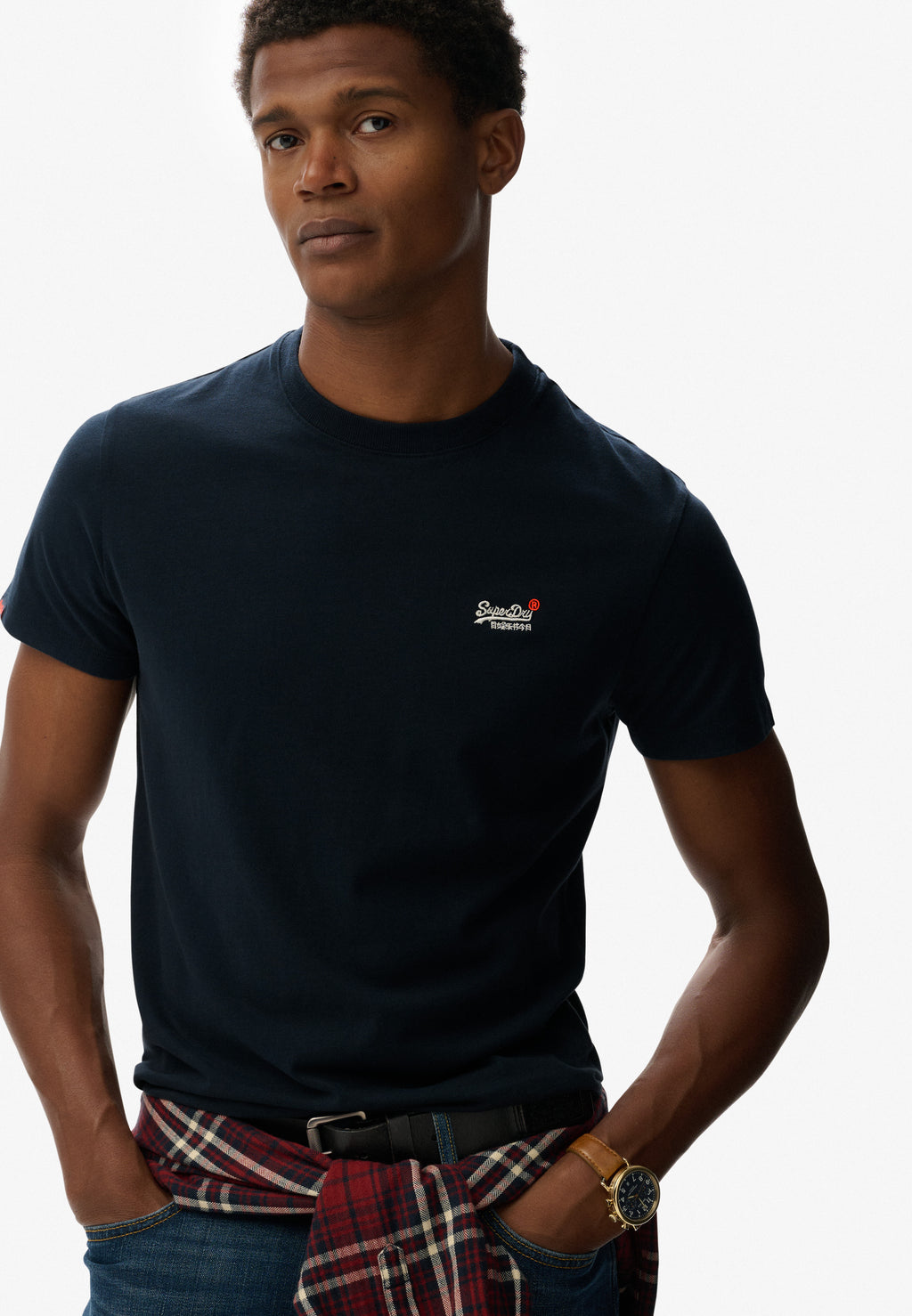 Essential Contrast Emb Tee
