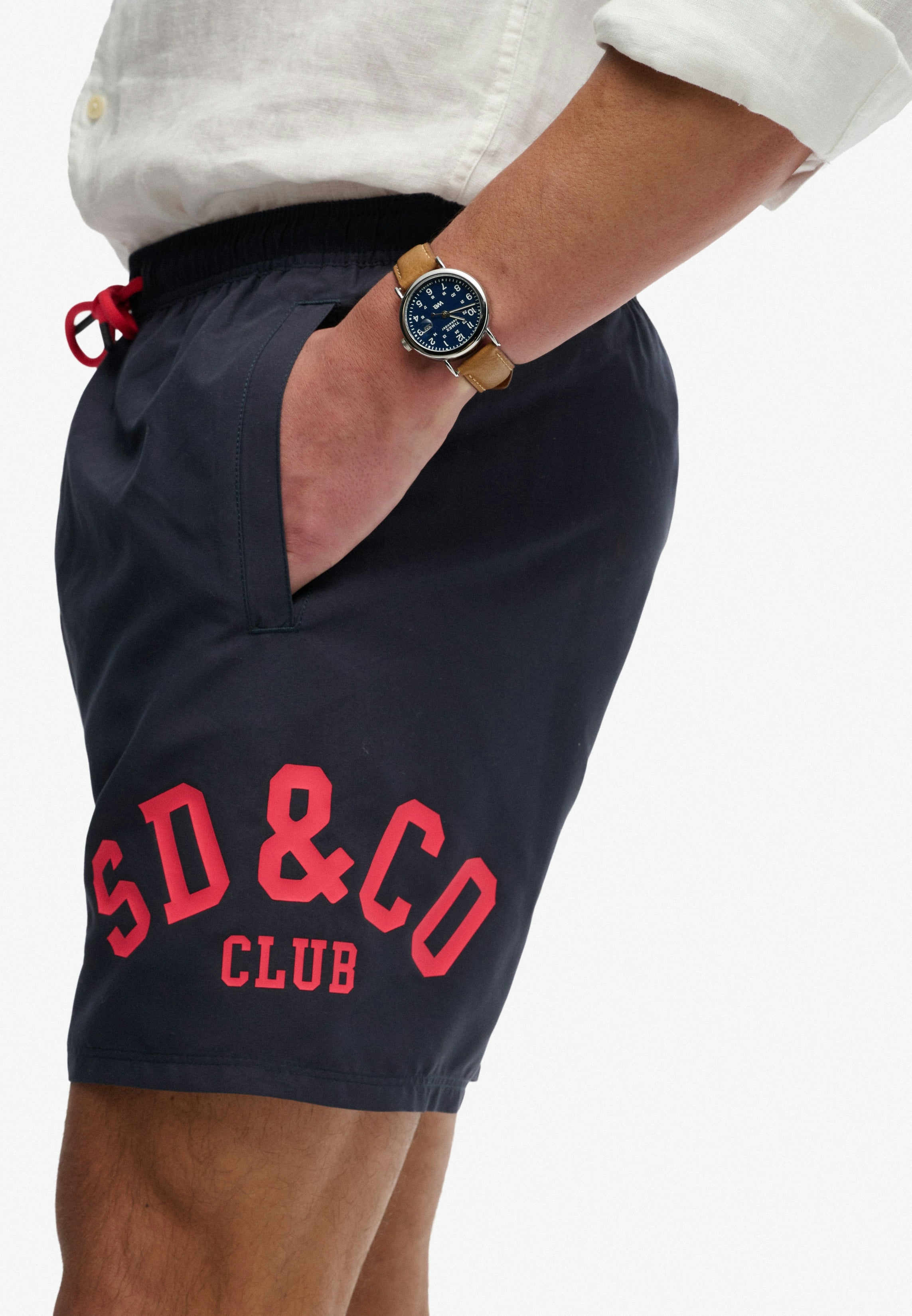 Printed Logo 16 Swim Short