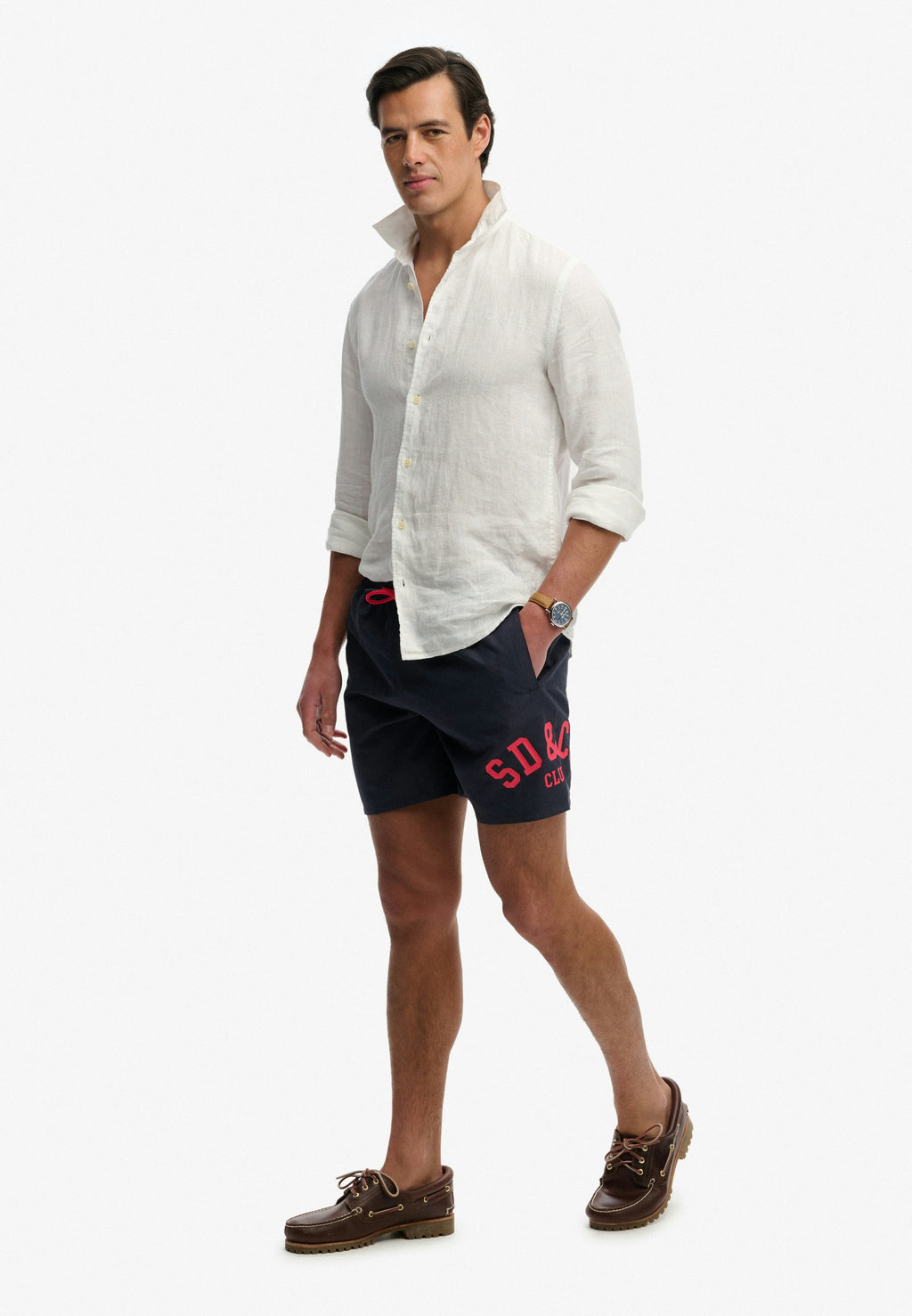 Printed Logo 16 Swim Short