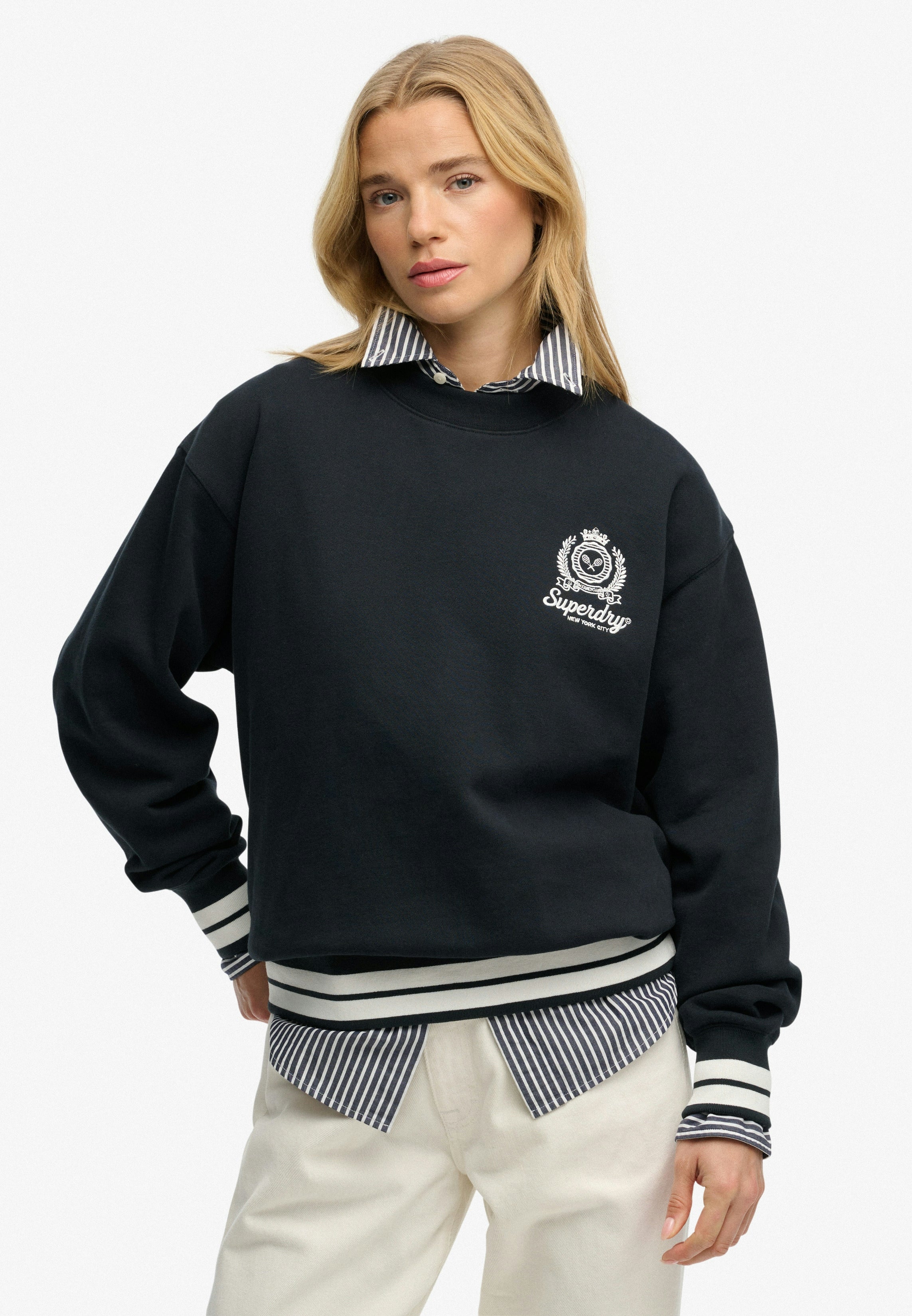 Country Club Crest Crew — Eclipse Navy