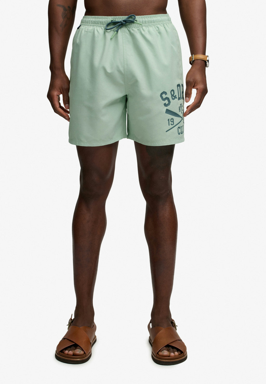 Printed Logo 16 Swim Short